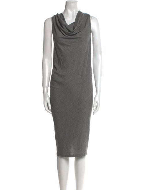 TSE Cowl Neck Midi Length Dress
