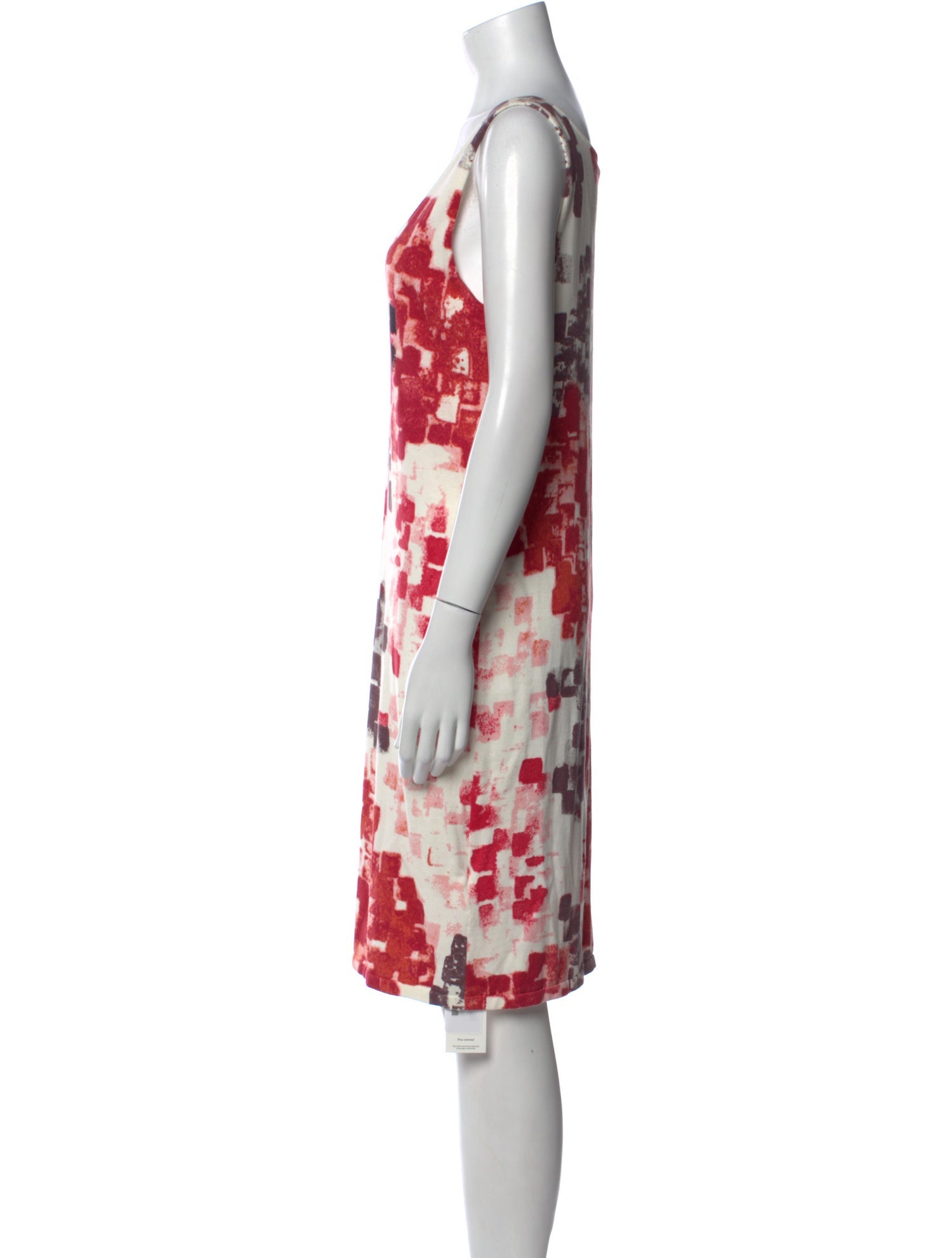 TSE Printed Knee-Length Dress