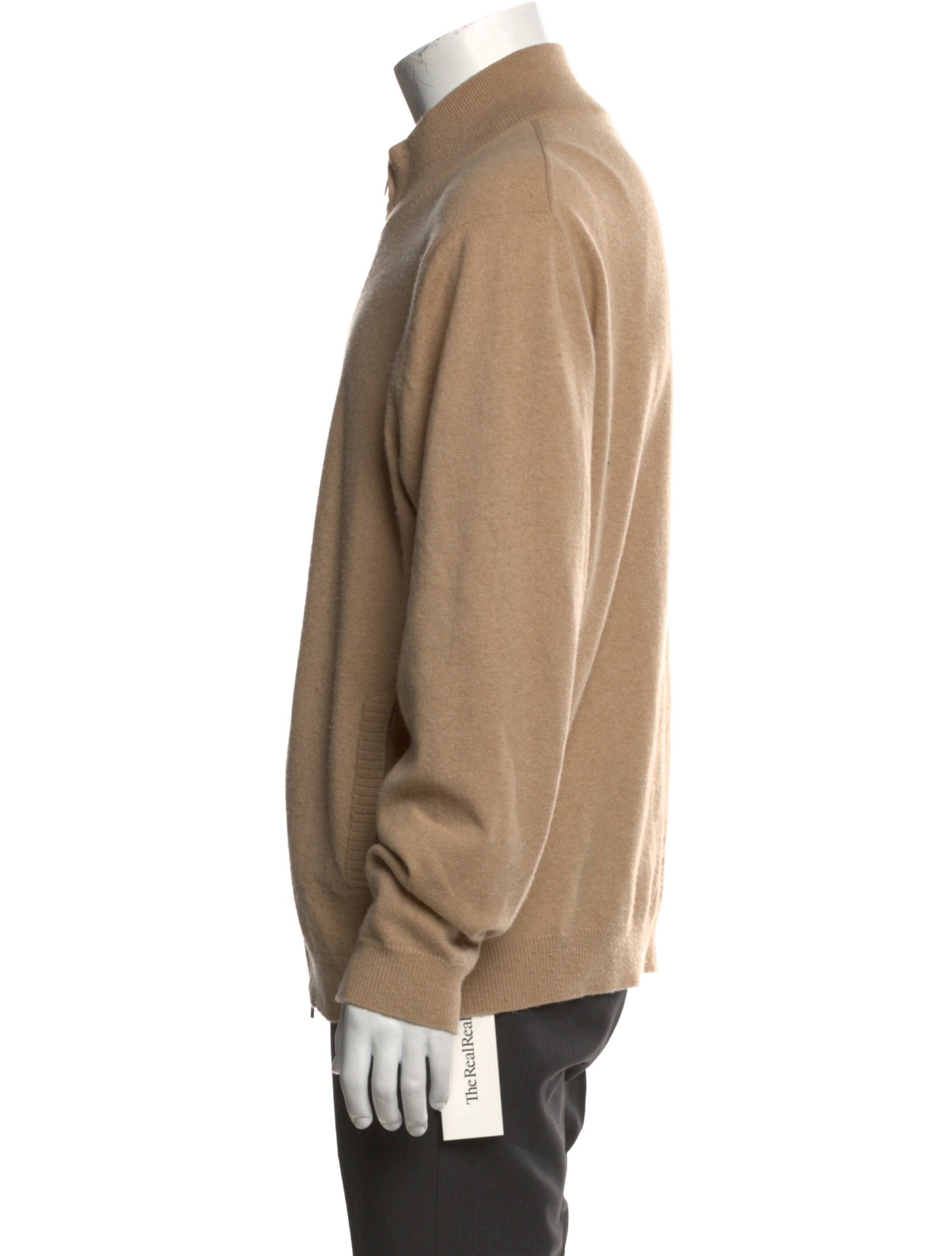TSE Cashmere Turtleneck Cardigan