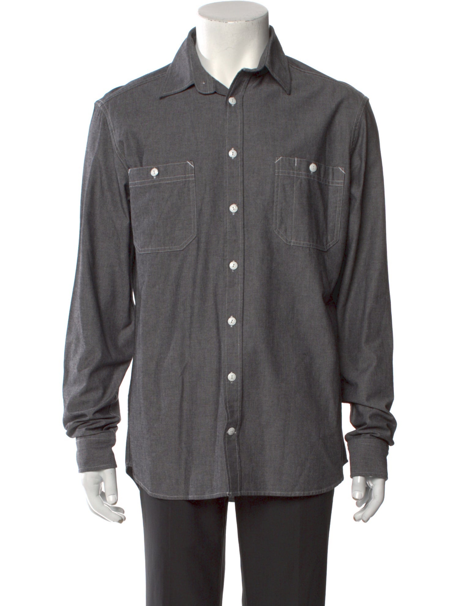 Taylor Stitch Long Sleeve Denim Shirt