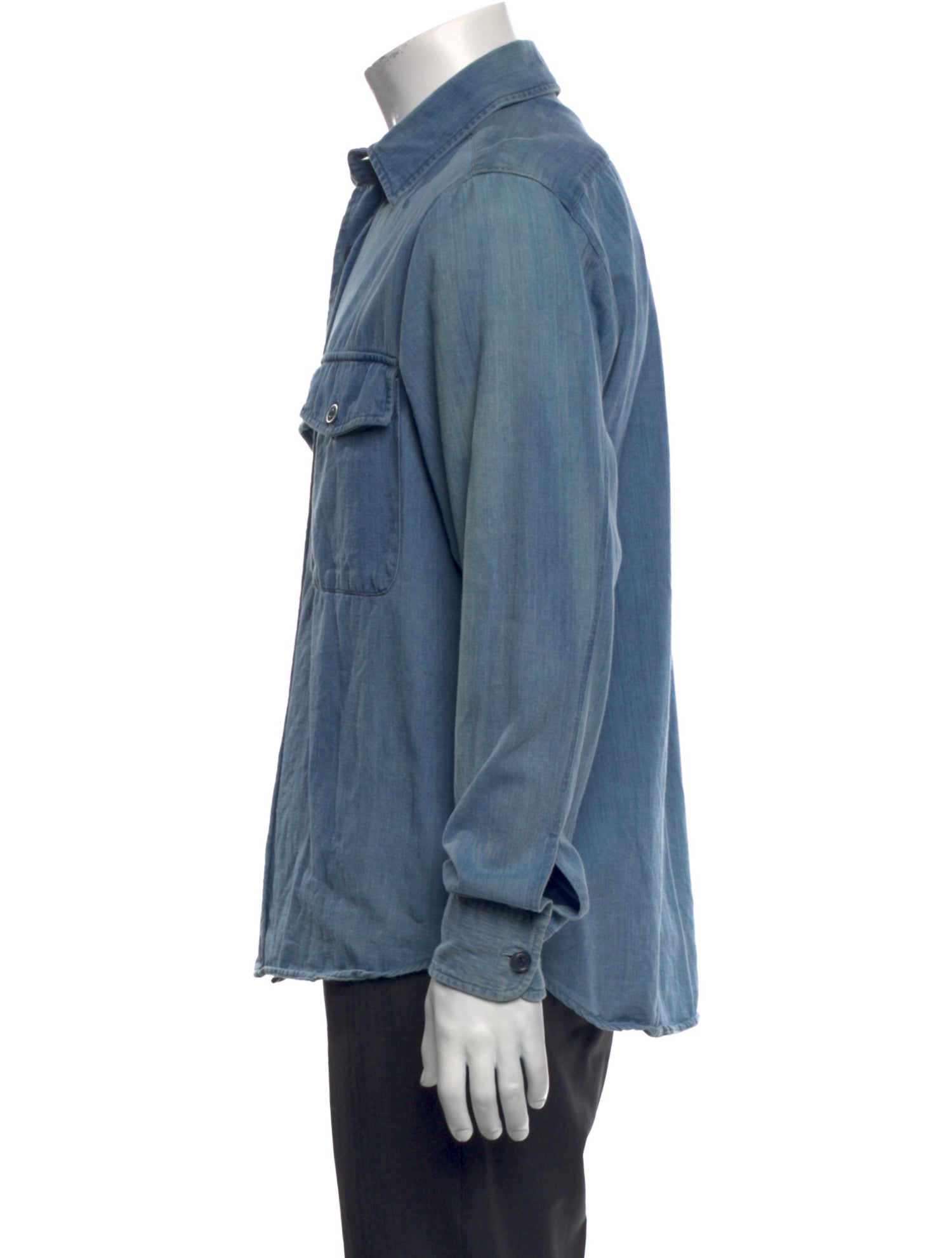 Taylor Stitch Long Sleeve Denim Shirt