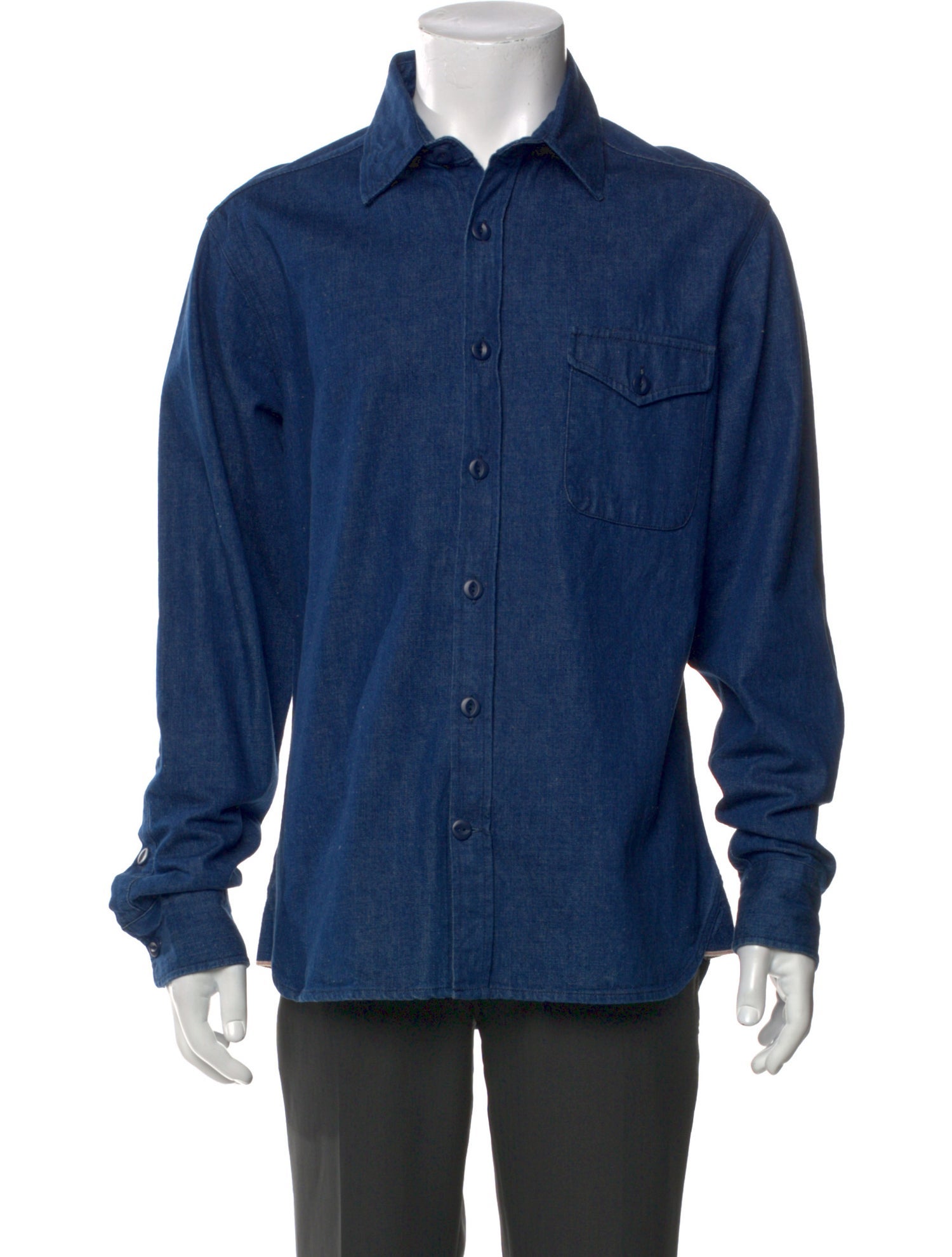 Taylor Stitch Long Sleeve Denim Shirt