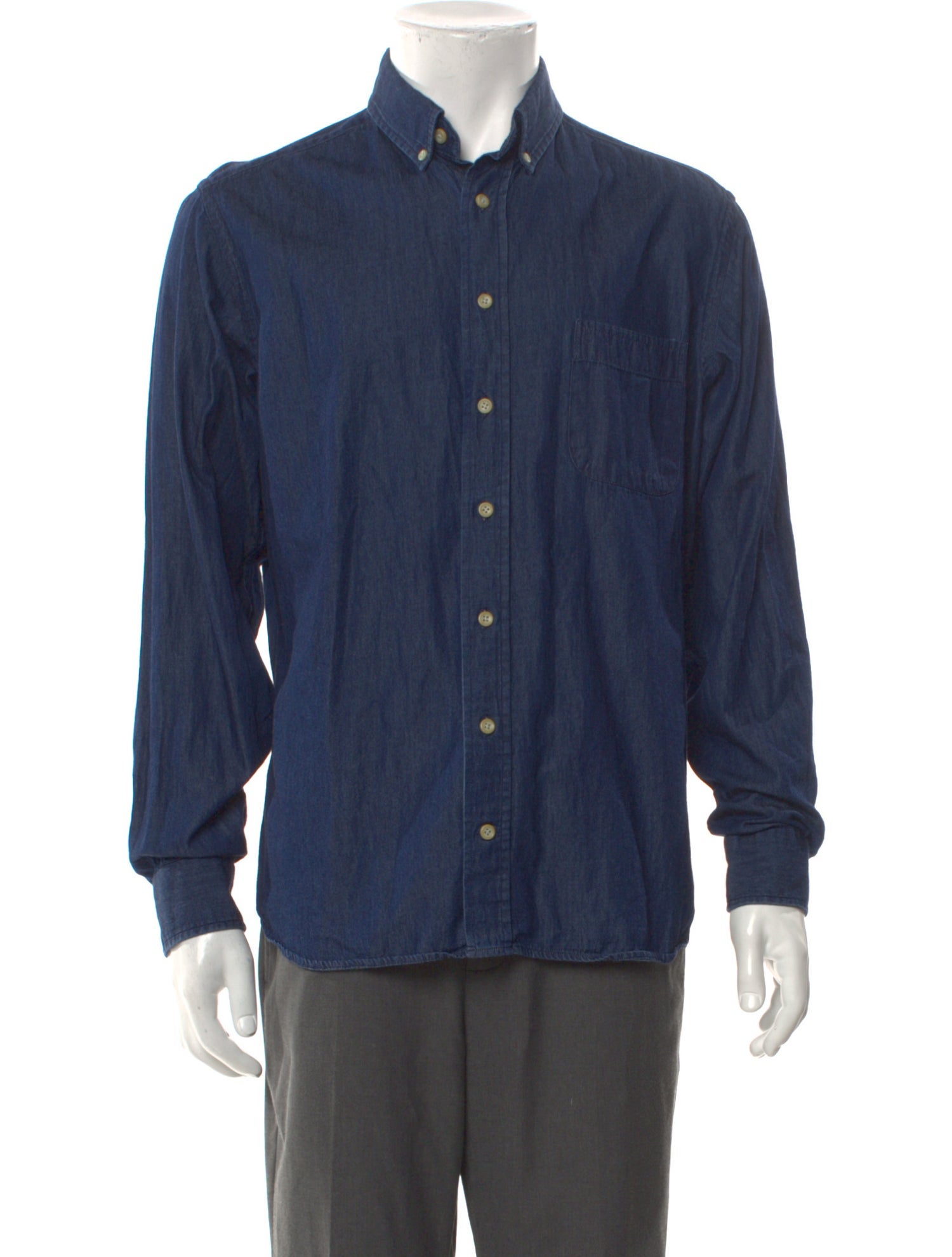 Taylor Stitch Long Sleeve Denim Shirt
