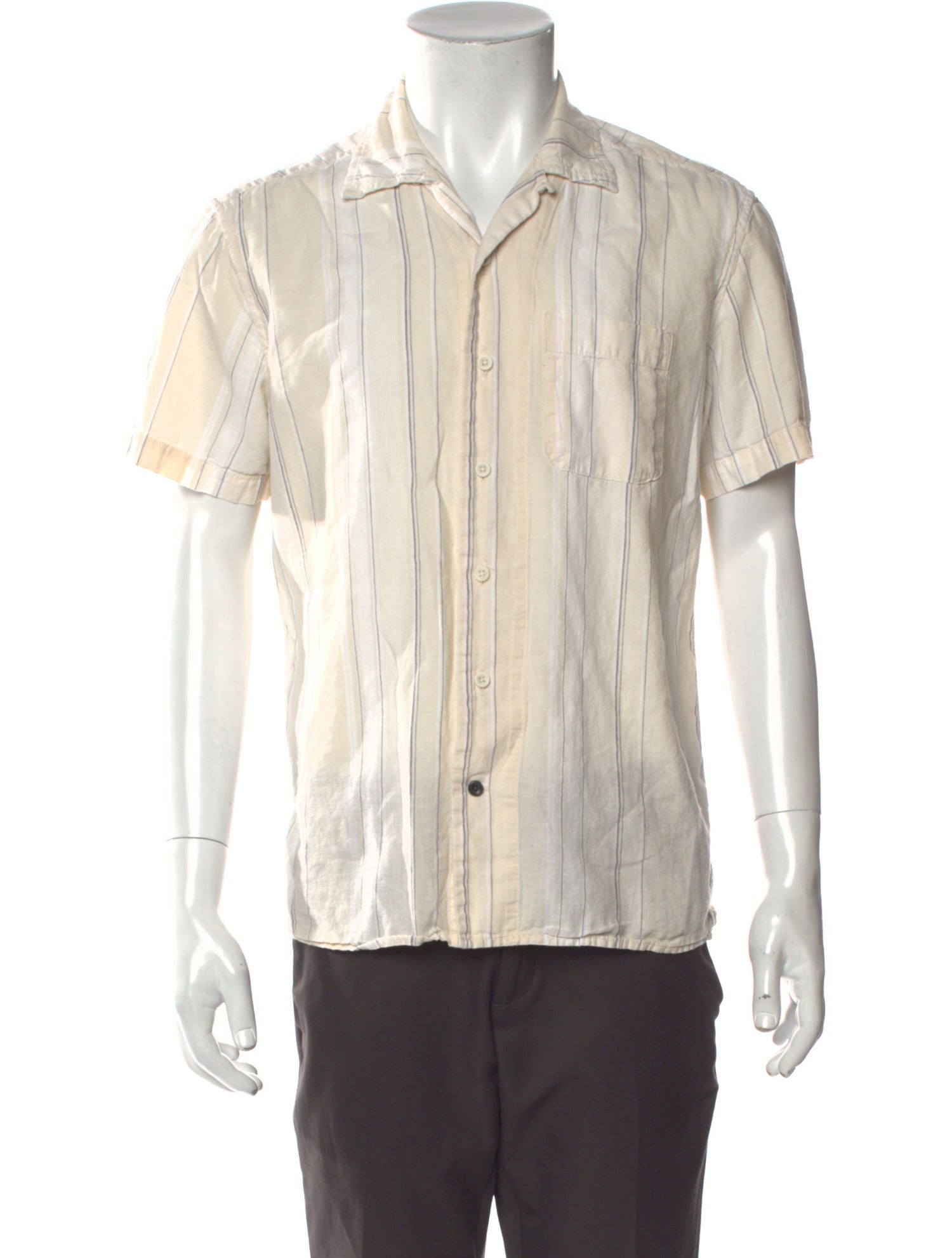 Taylor Stitch Striped Short Sleeve Shirt