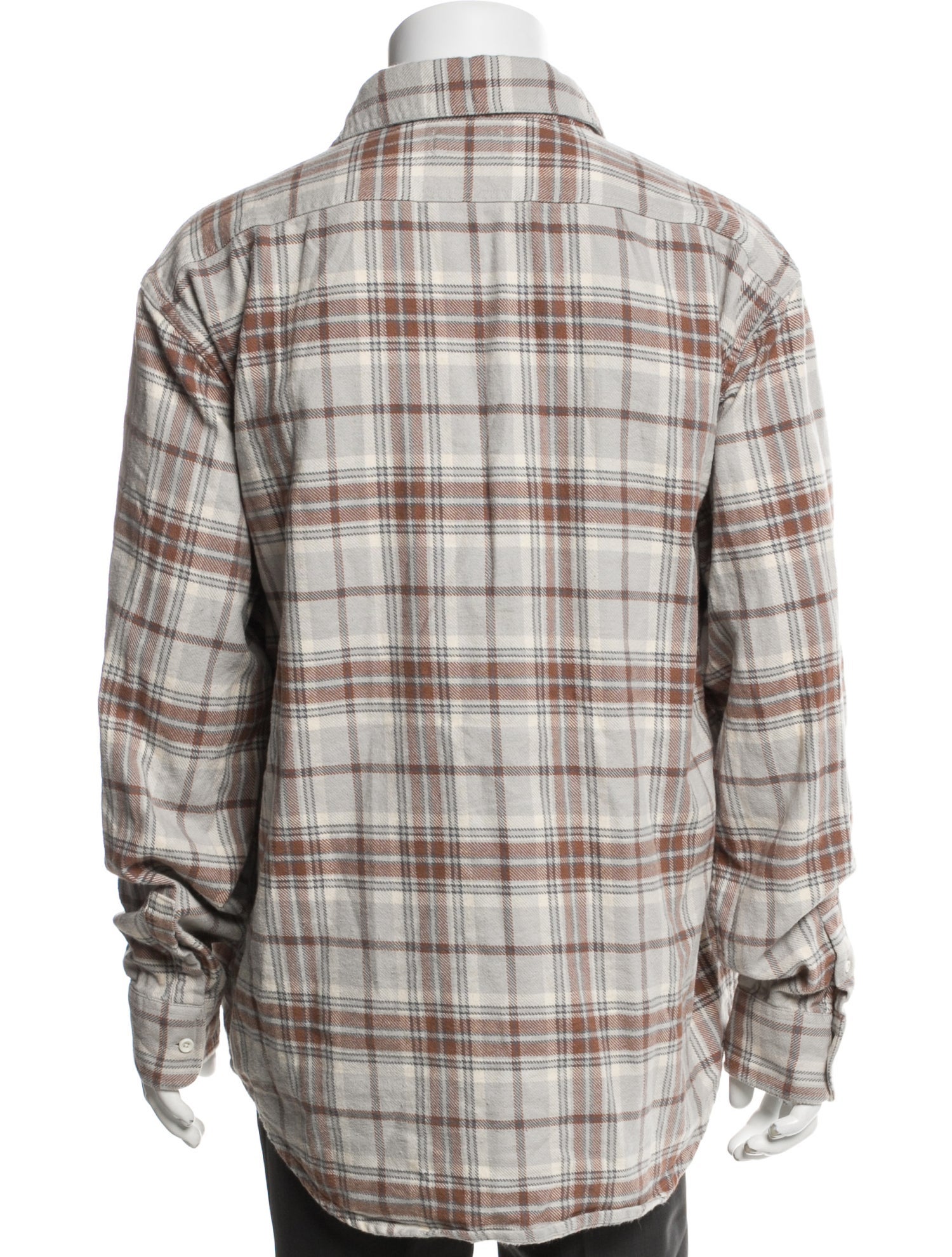 Taylor Stitch Plaid Print Long Sleeve Shirt