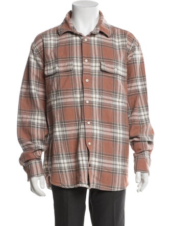 Taylor Stitch Plaid Print Long Sleeve Shirt