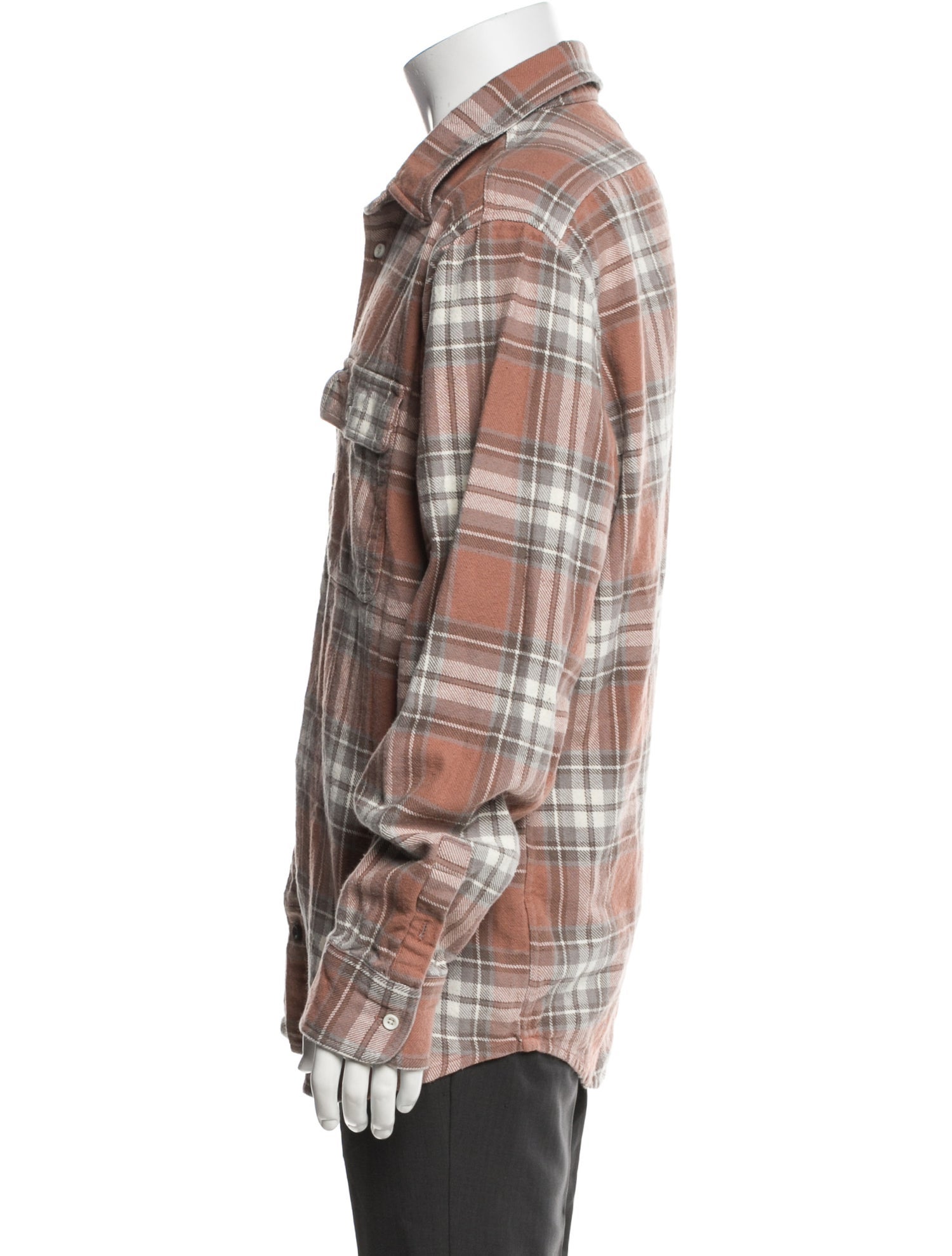 Taylor Stitch Plaid Print Long Sleeve Shirt