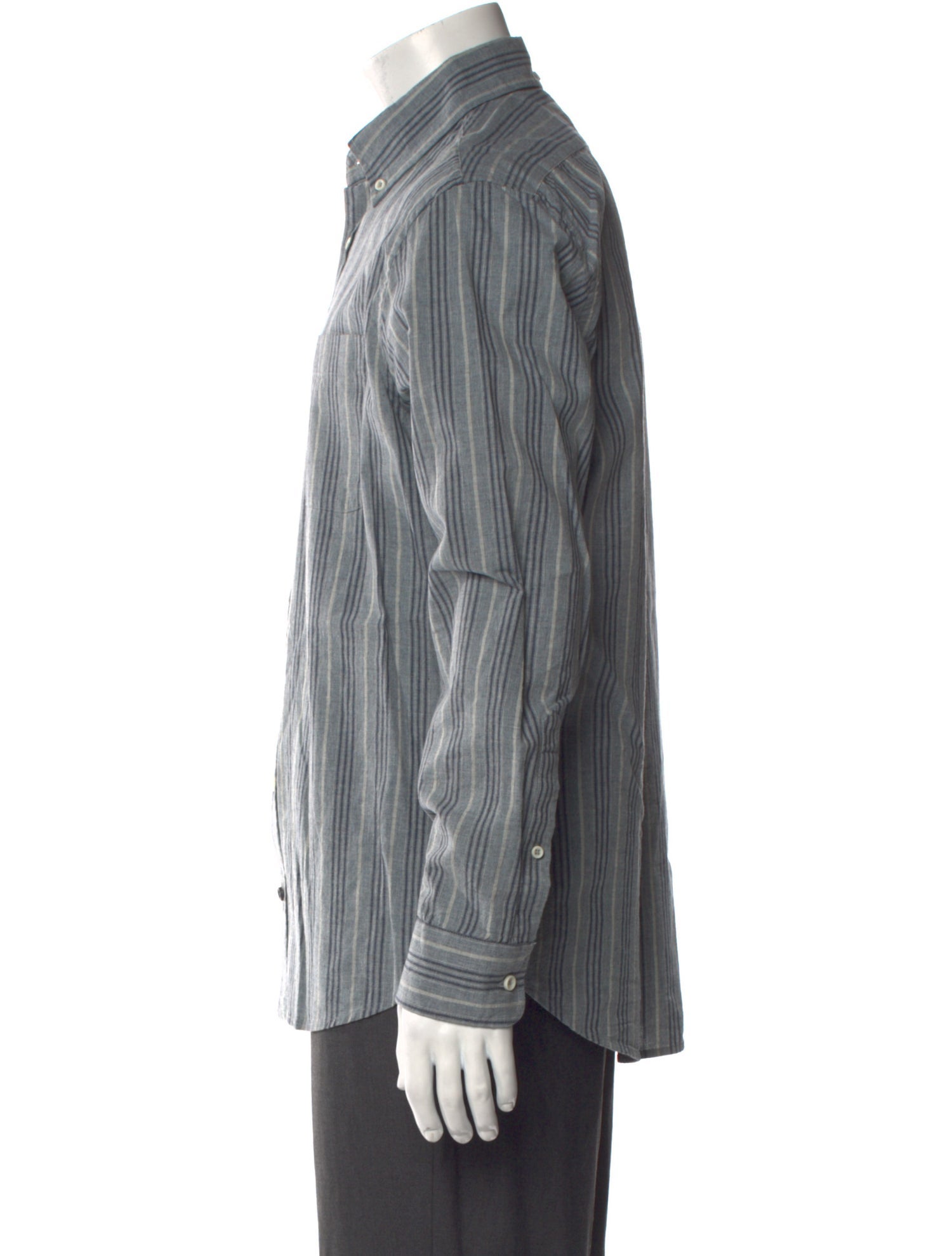 Taylor Stitch Striped Long Sleeve Shirt