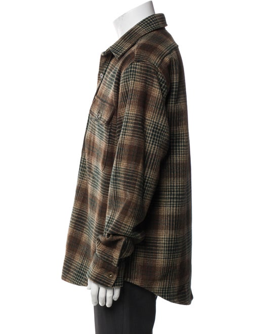 Taylor Stitch Wool Plaid Print Jacket