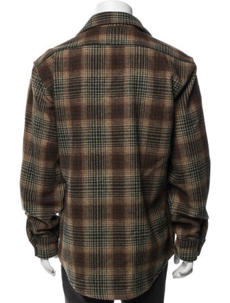 Taylor Stitch Wool Plaid Print Jacket