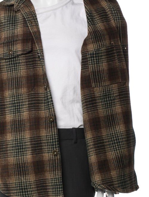 Taylor Stitch Wool Plaid Print Jacket