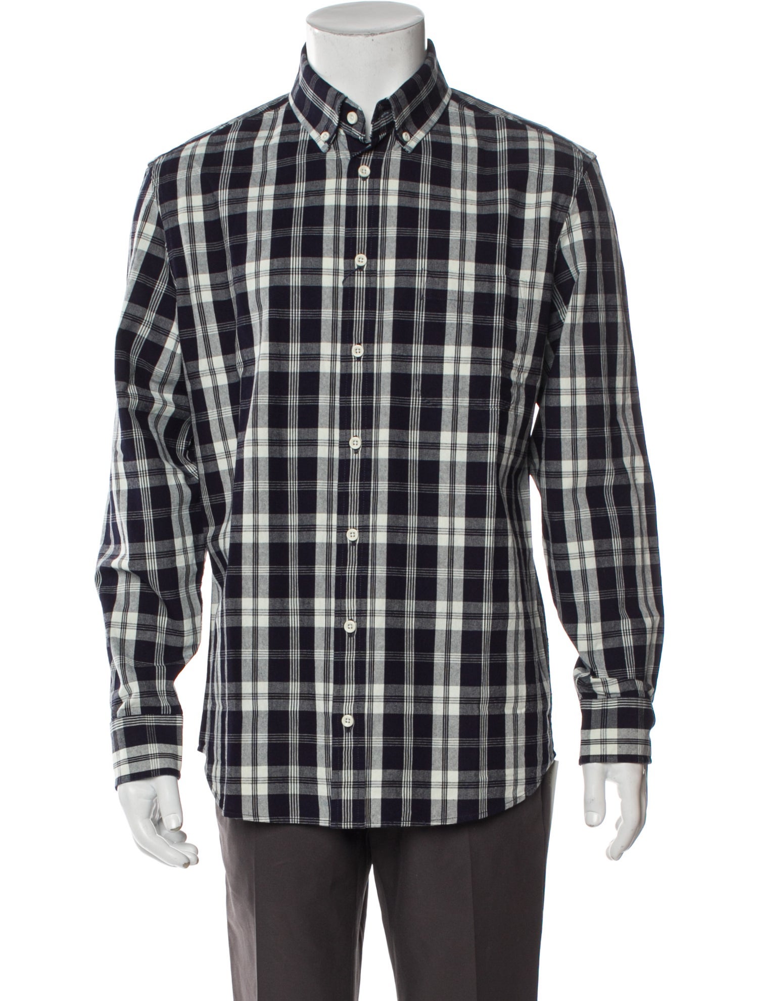 Taylor Stitch Plaid Print Long Sleeve Shirt w/ Tags