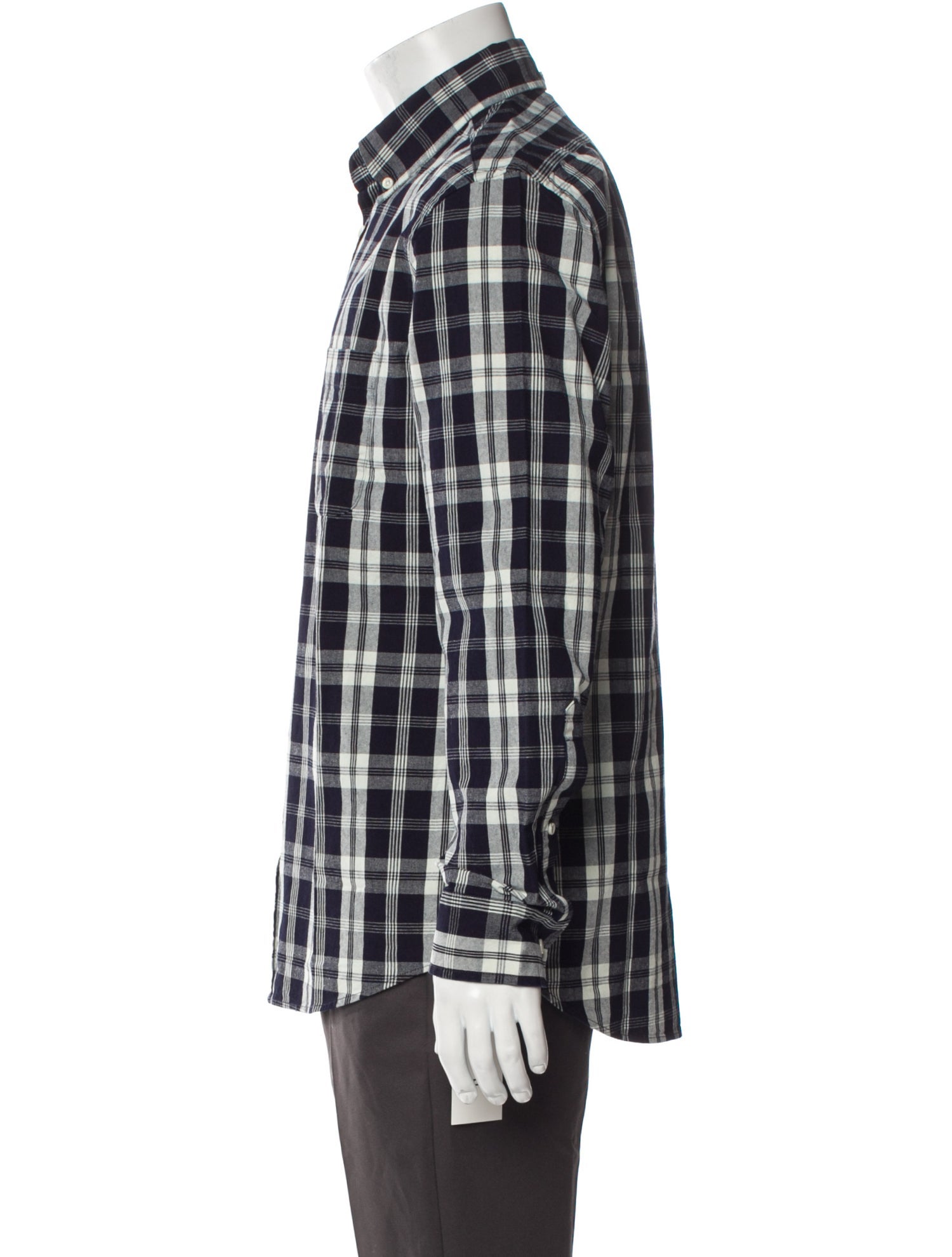 Taylor Stitch Plaid Print Long Sleeve Shirt w/ Tags