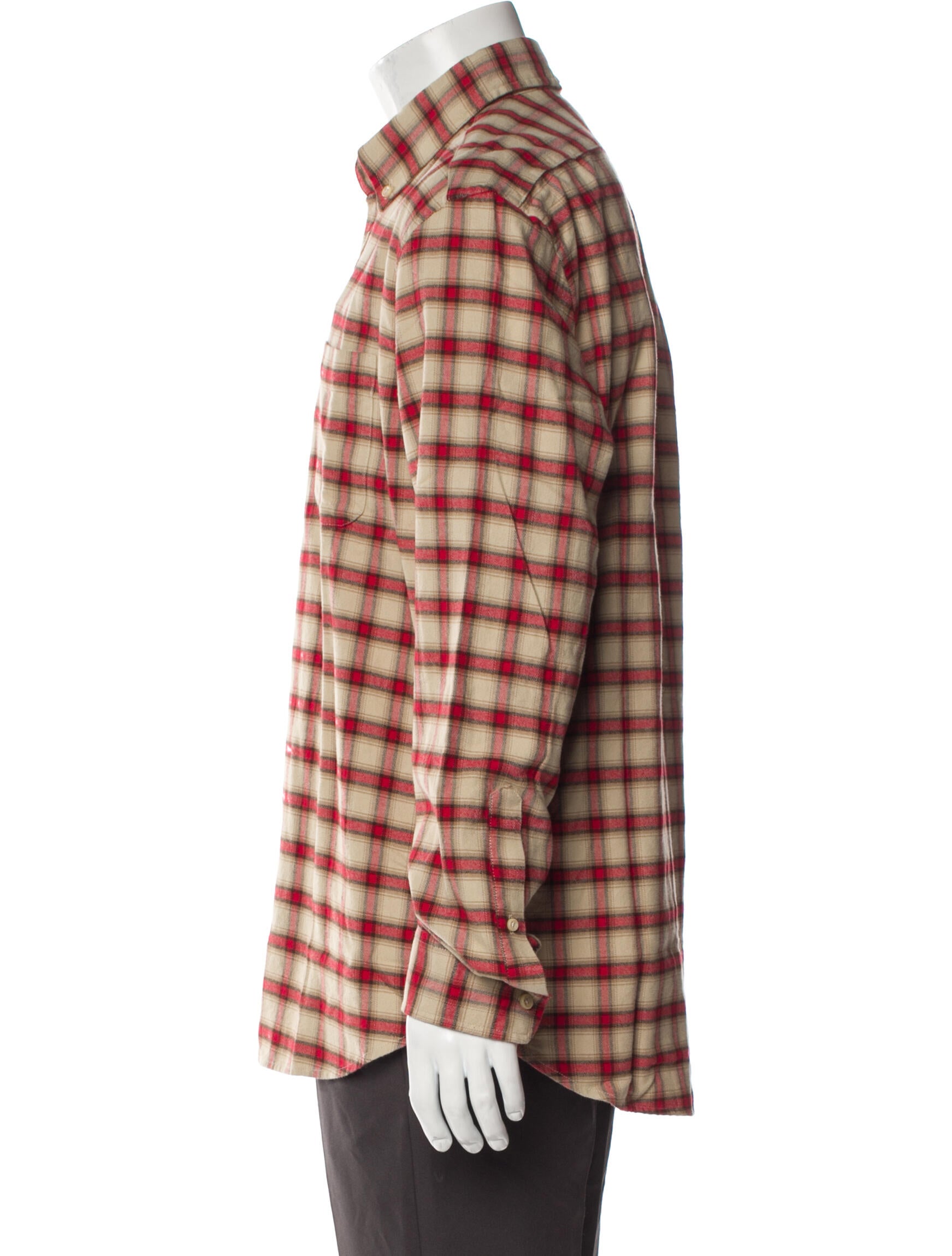 Taylor Stitch Plaid Print Long Sleeve Shirt w/ Tags