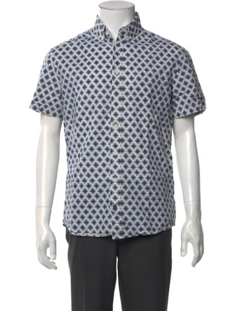 Taylor Stitch Plaid Print Short Sleeve Shirt