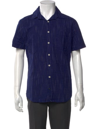 Taylor Stitch Striped Short Sleeve Shirt