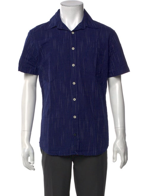 Taylor Stitch Striped Short Sleeve Shirt