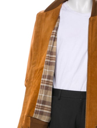 Taylor Stitch Lamb Leather Bomber Jacket