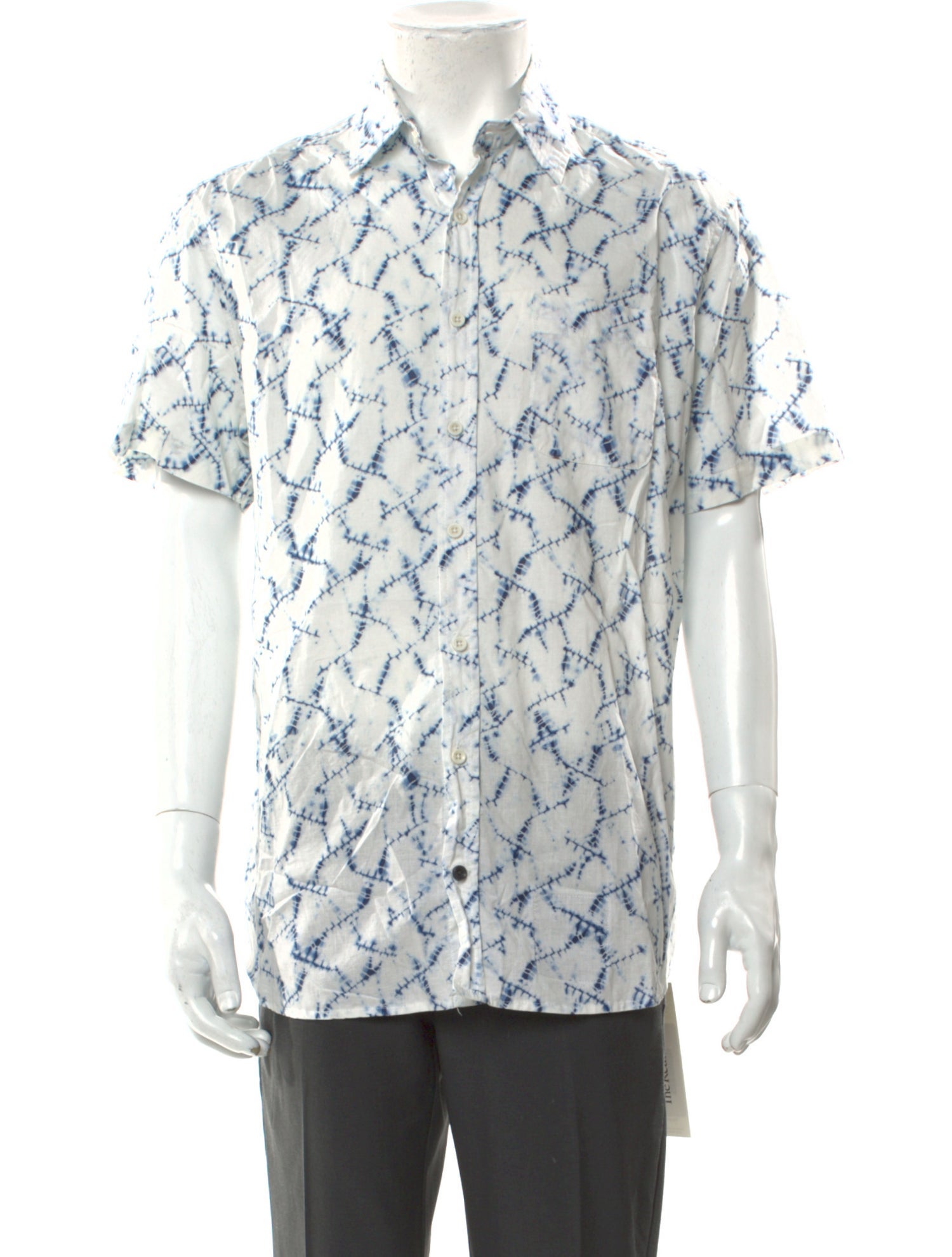 Taylor Stitch Floral Print Short Sleeve Shirt