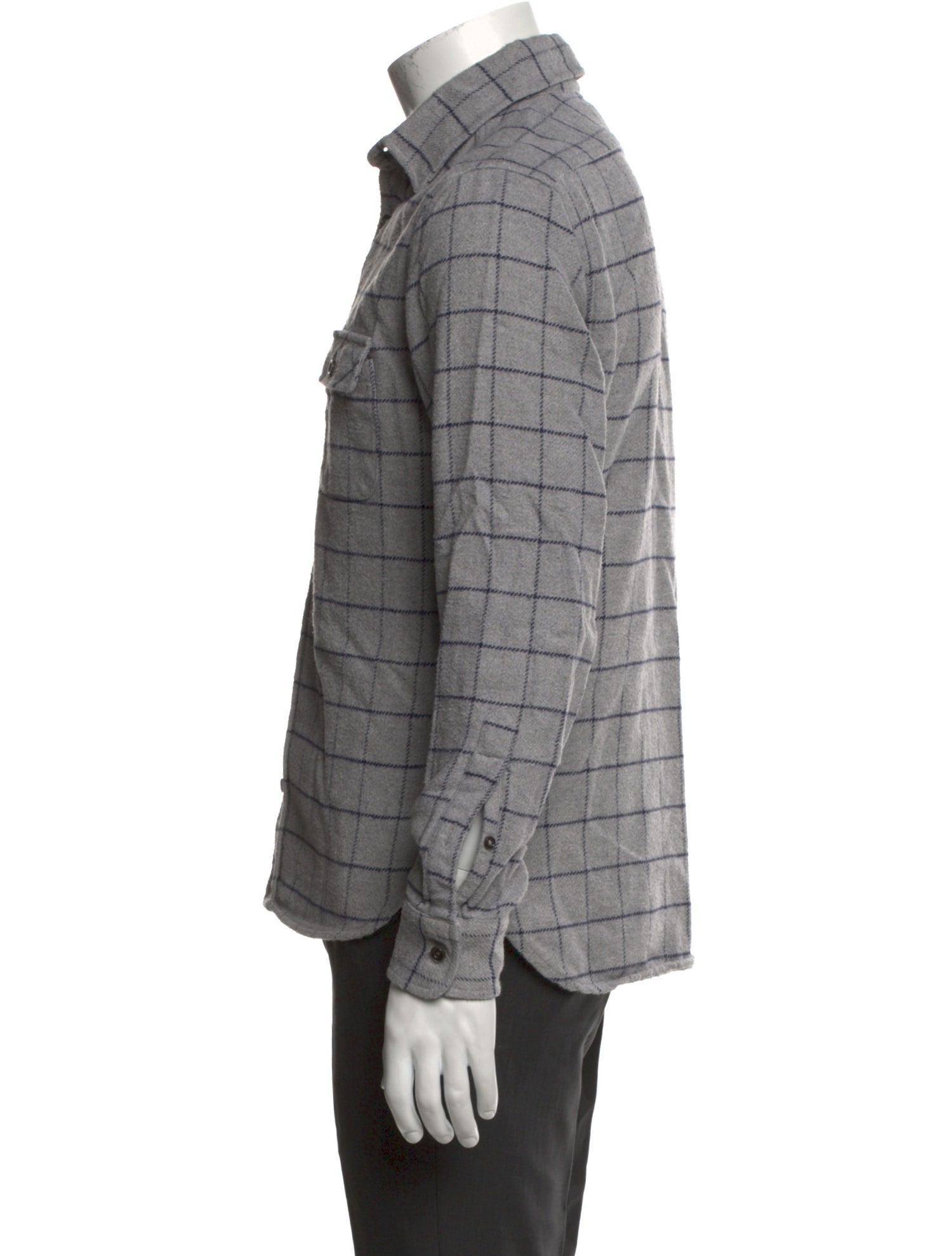 Taylor Stitch Plaid Print Long Sleeve Shirt