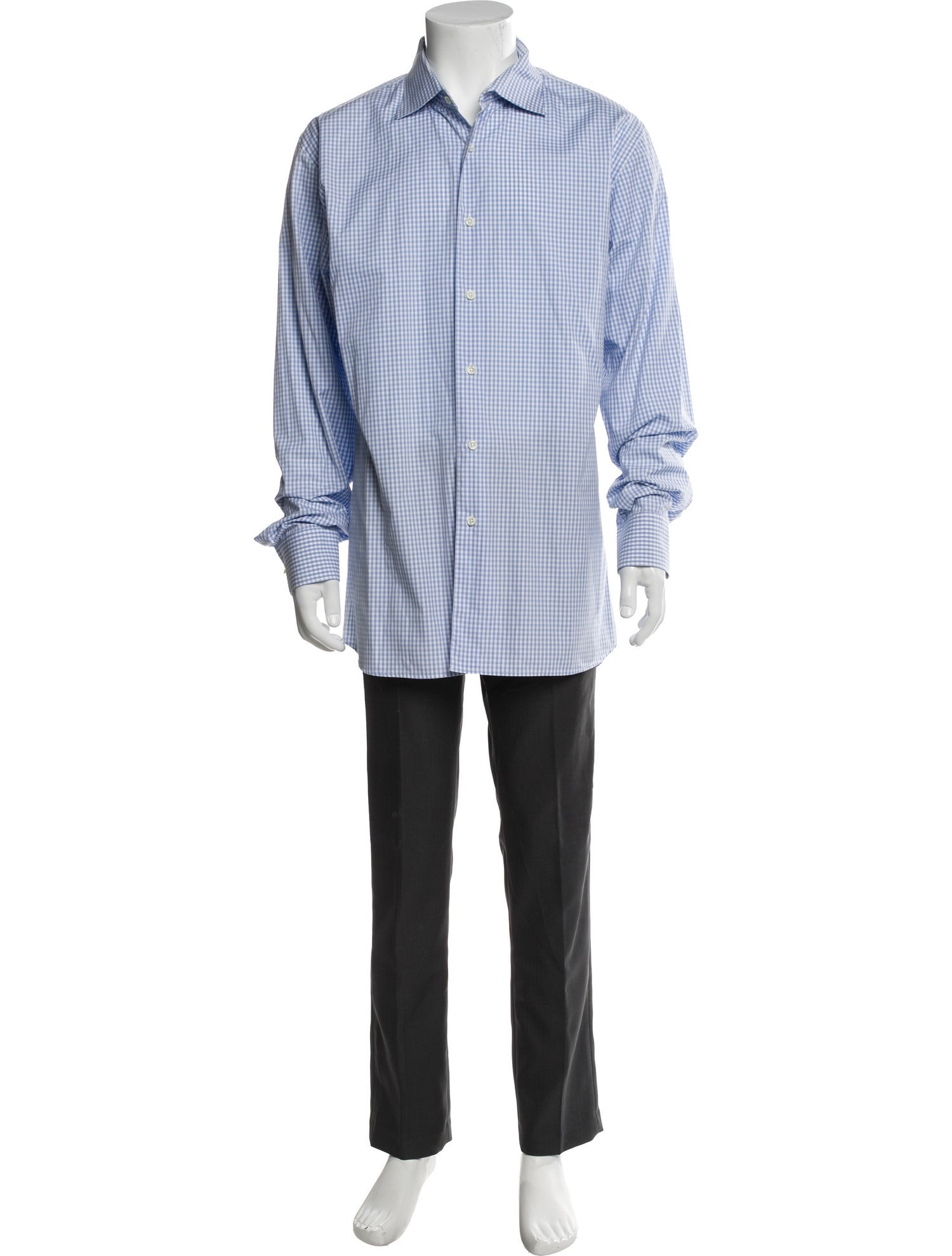 Taylor Stitch Plaid Print Long Sleeve Dress Shirt