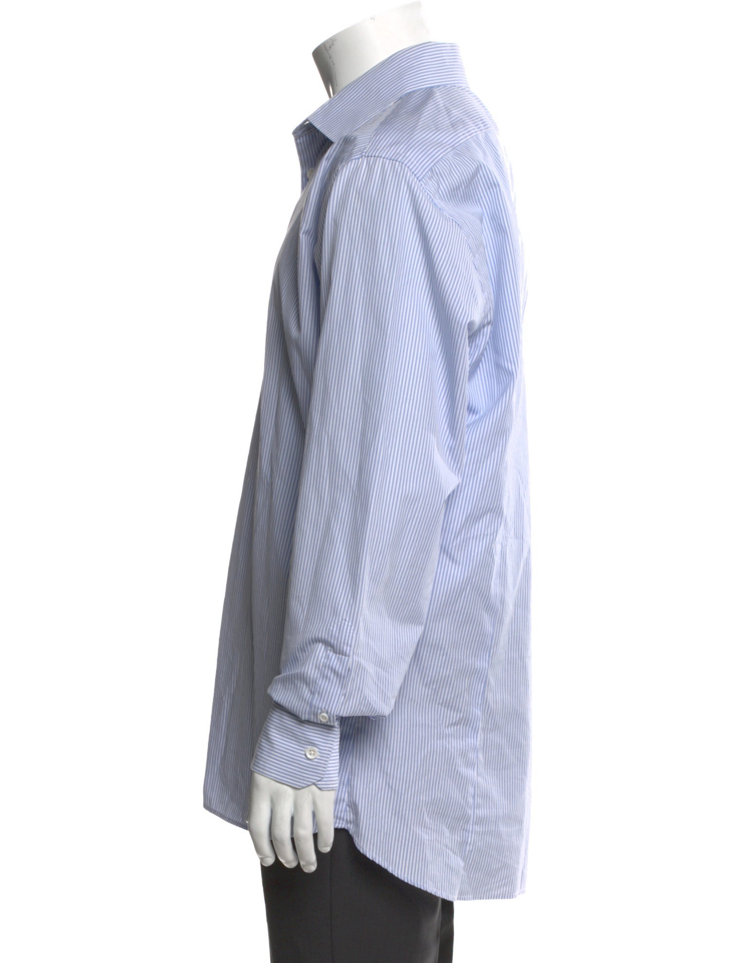 Taylor Stitch Striped Long Sleeve Dress Shirt