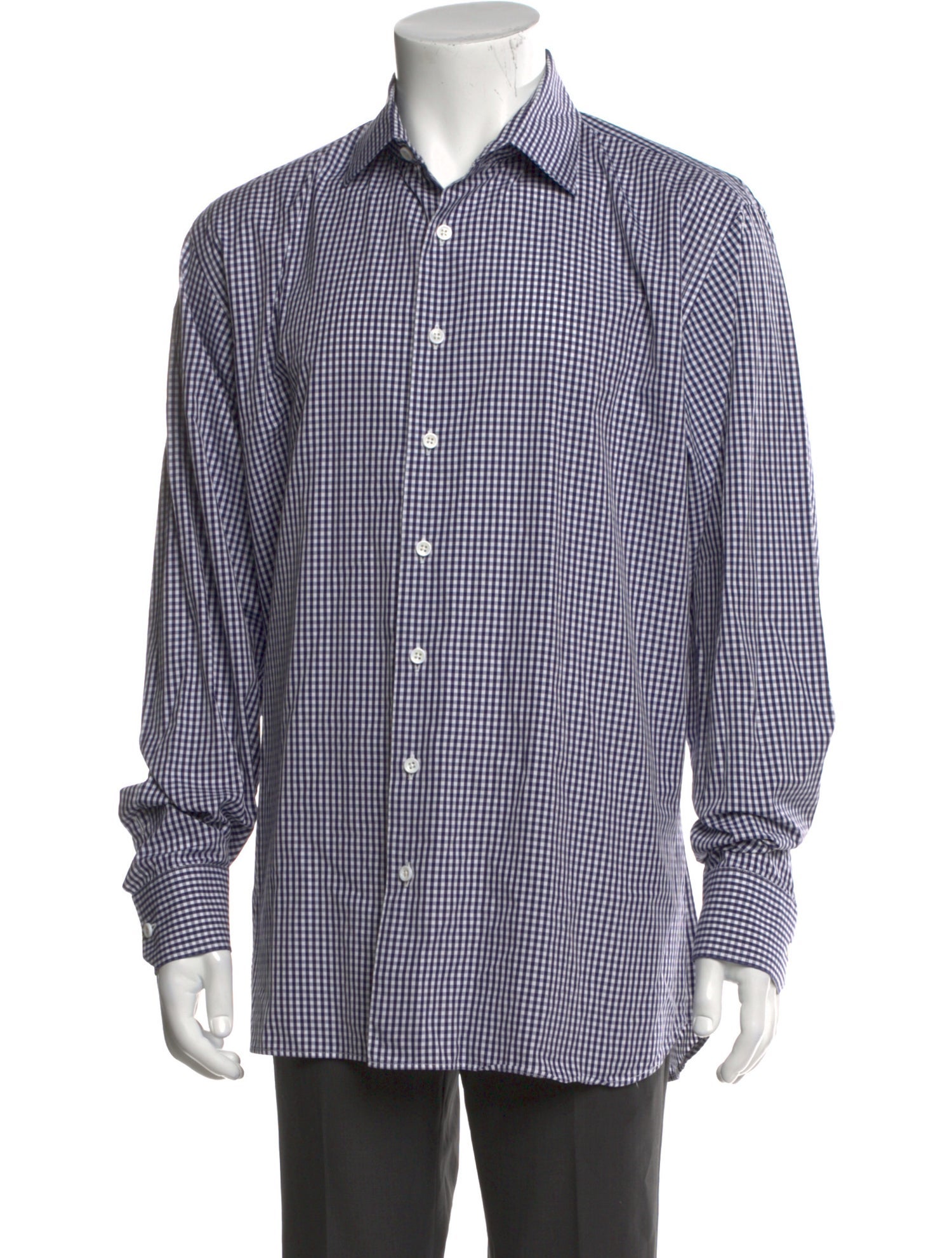 Taylor Stitch Plaid Print Long Sleeve Dress Shirt
