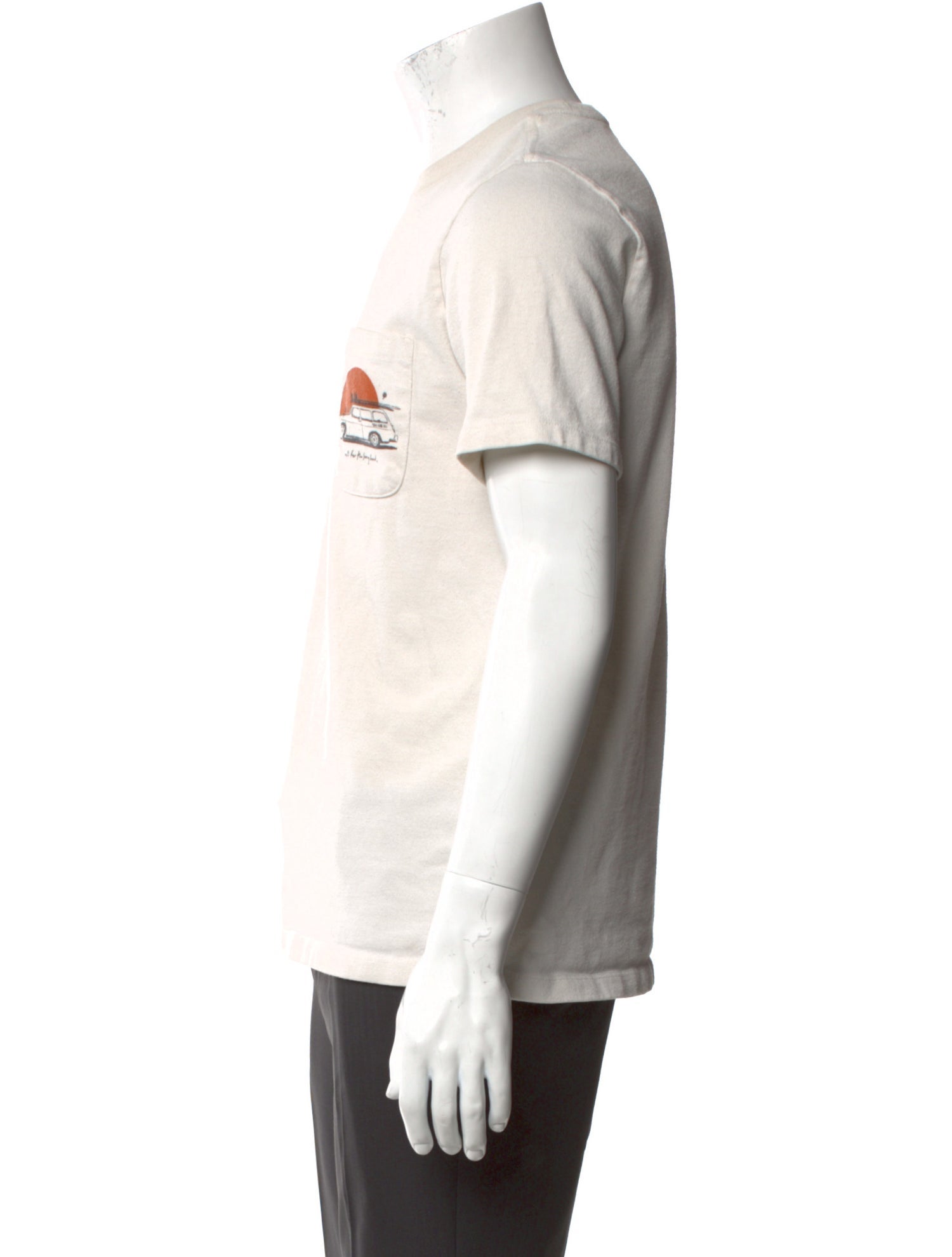Taylor Stitch Graphic Print Crew Neck T-Shirt