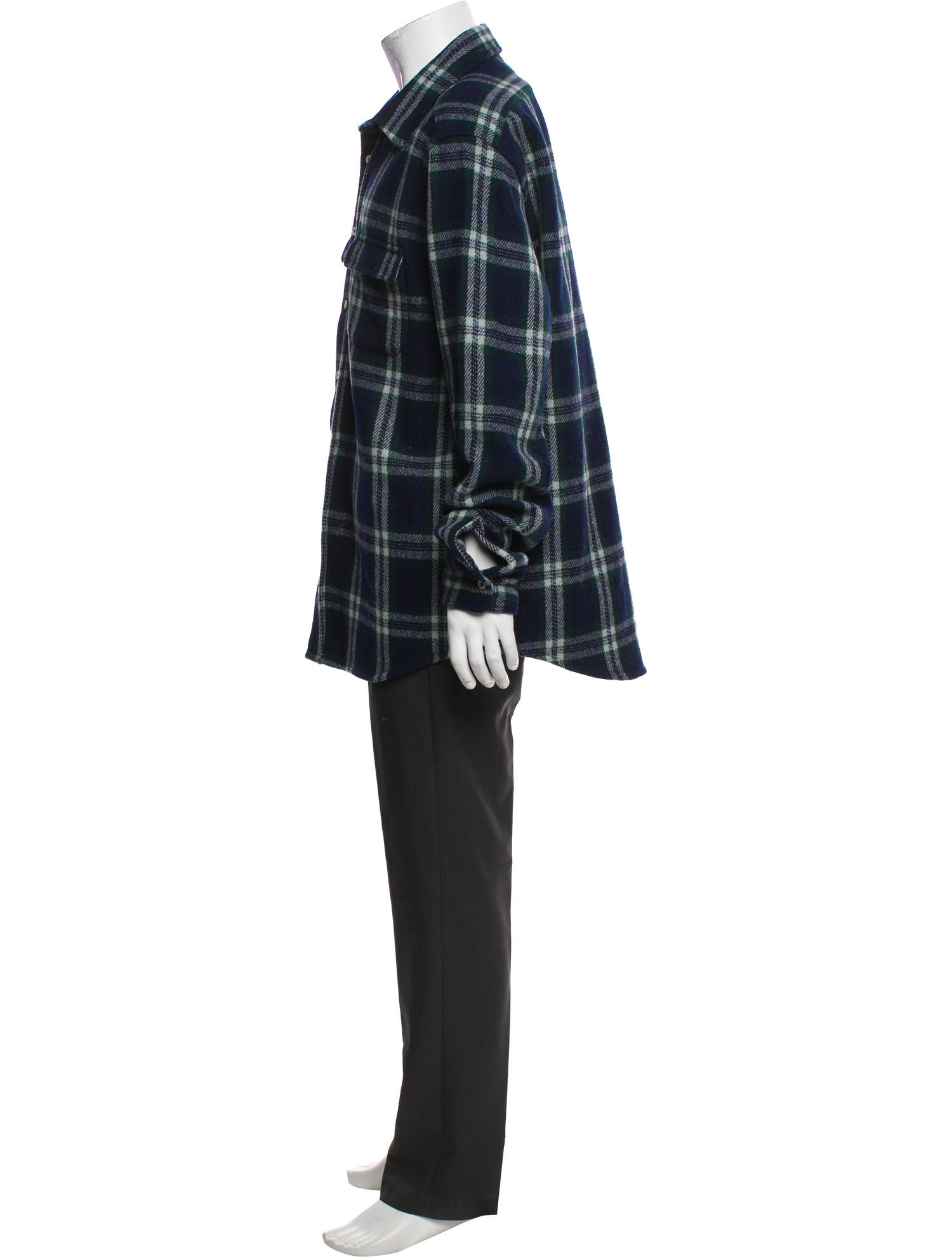 Taylor Stitch Wool Plaid Print Cardigan