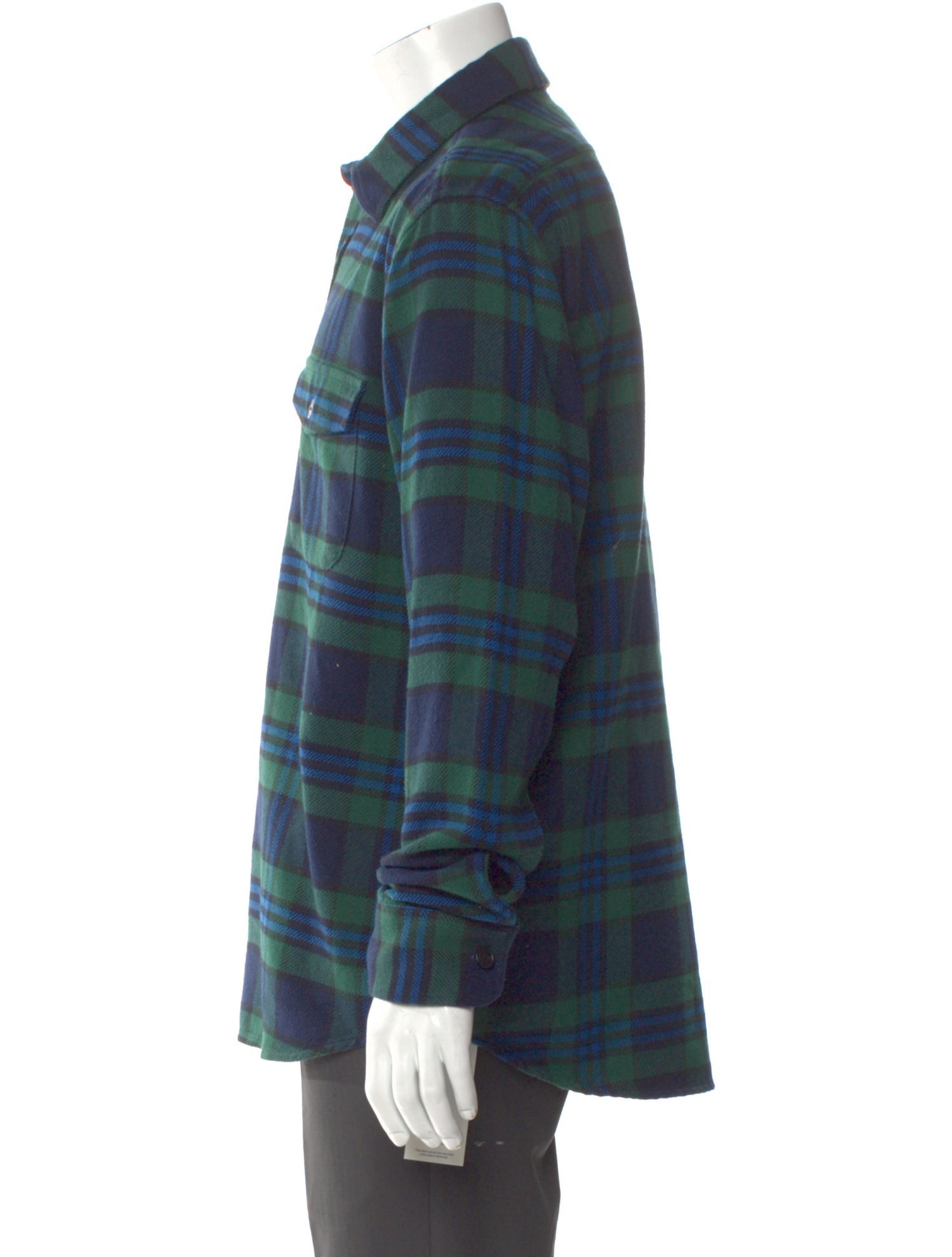 Taylor Stitch Plaid Print Long Sleeve Shirt