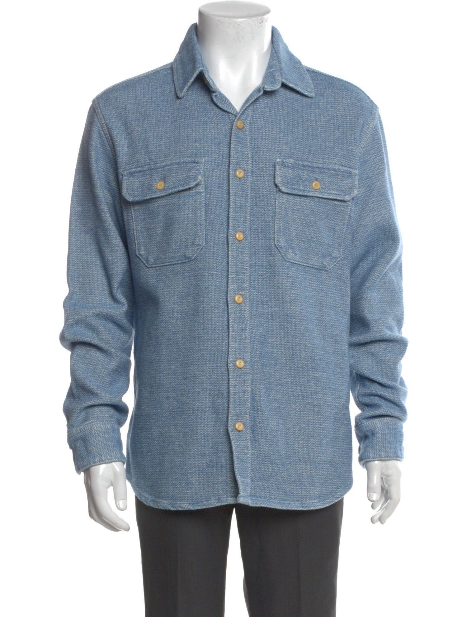 Taylor Stitch Long Sleeve Denim Shirt