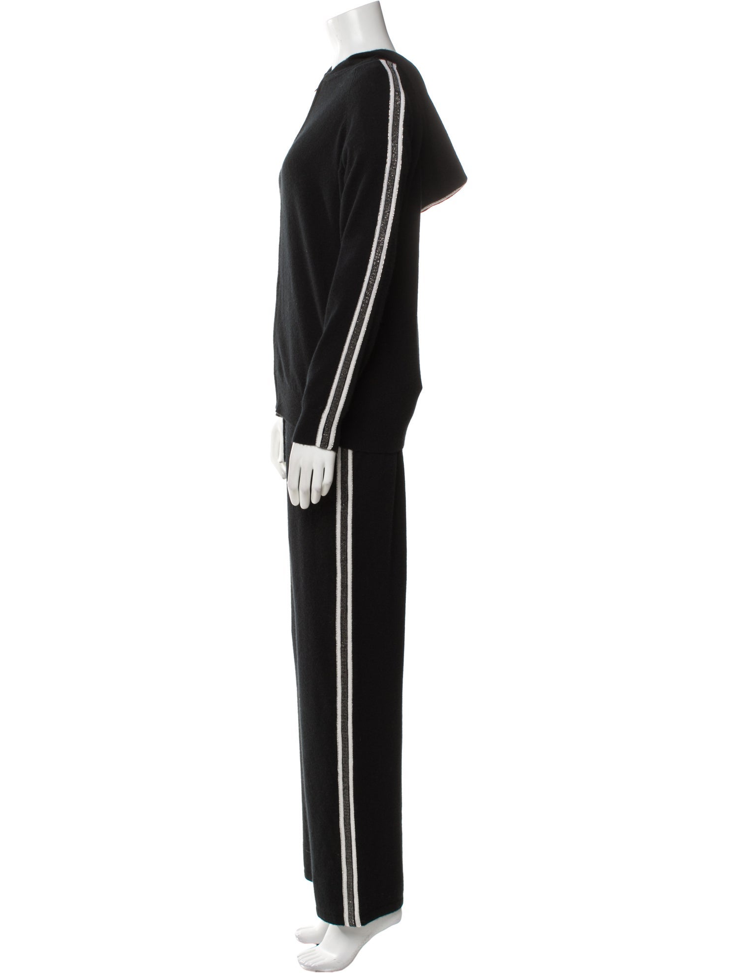 TSE x Saks Fifth Avenue Cashmere Beaded Accents Pant Set