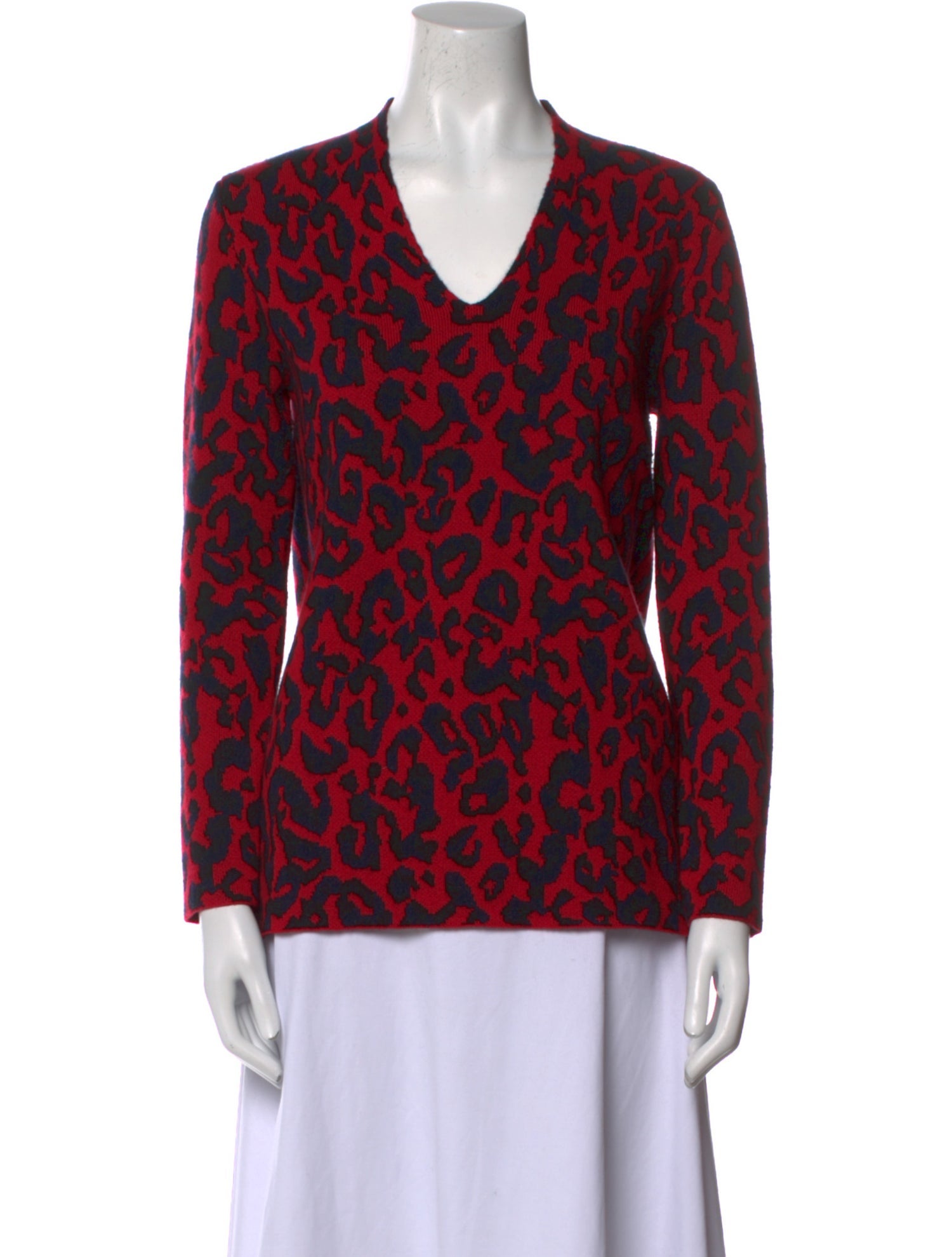 TSE x Saks Fifth Avenue Cashmere Animal Print Sweater