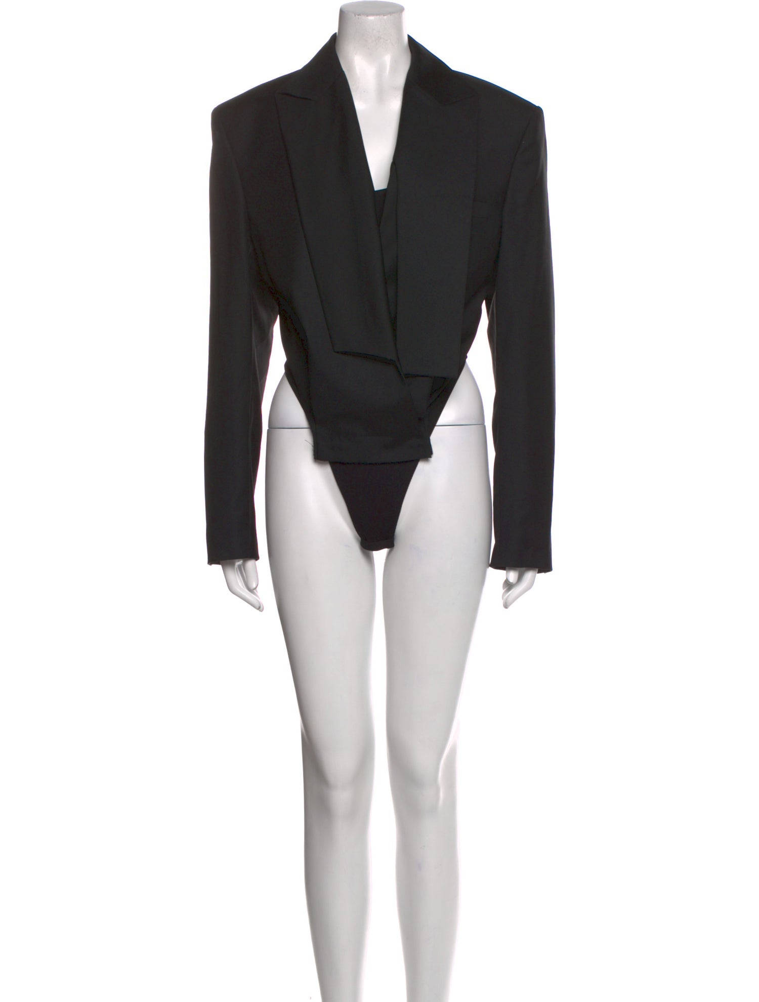 TTSWTRS Virgin Wool V-Neck Bodysuit