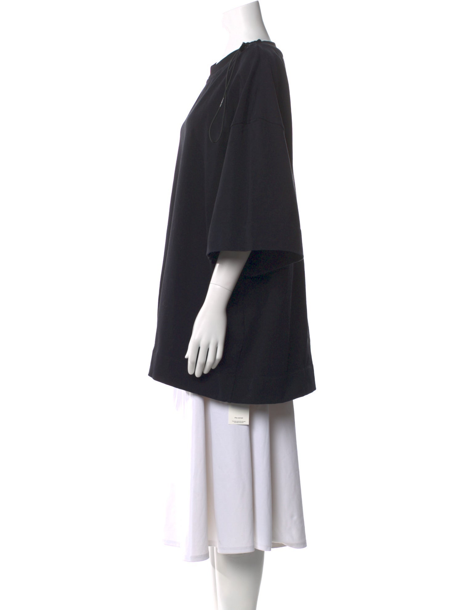 TTSWTRS Crew Neck Three-Quarter Sleeve Tunic