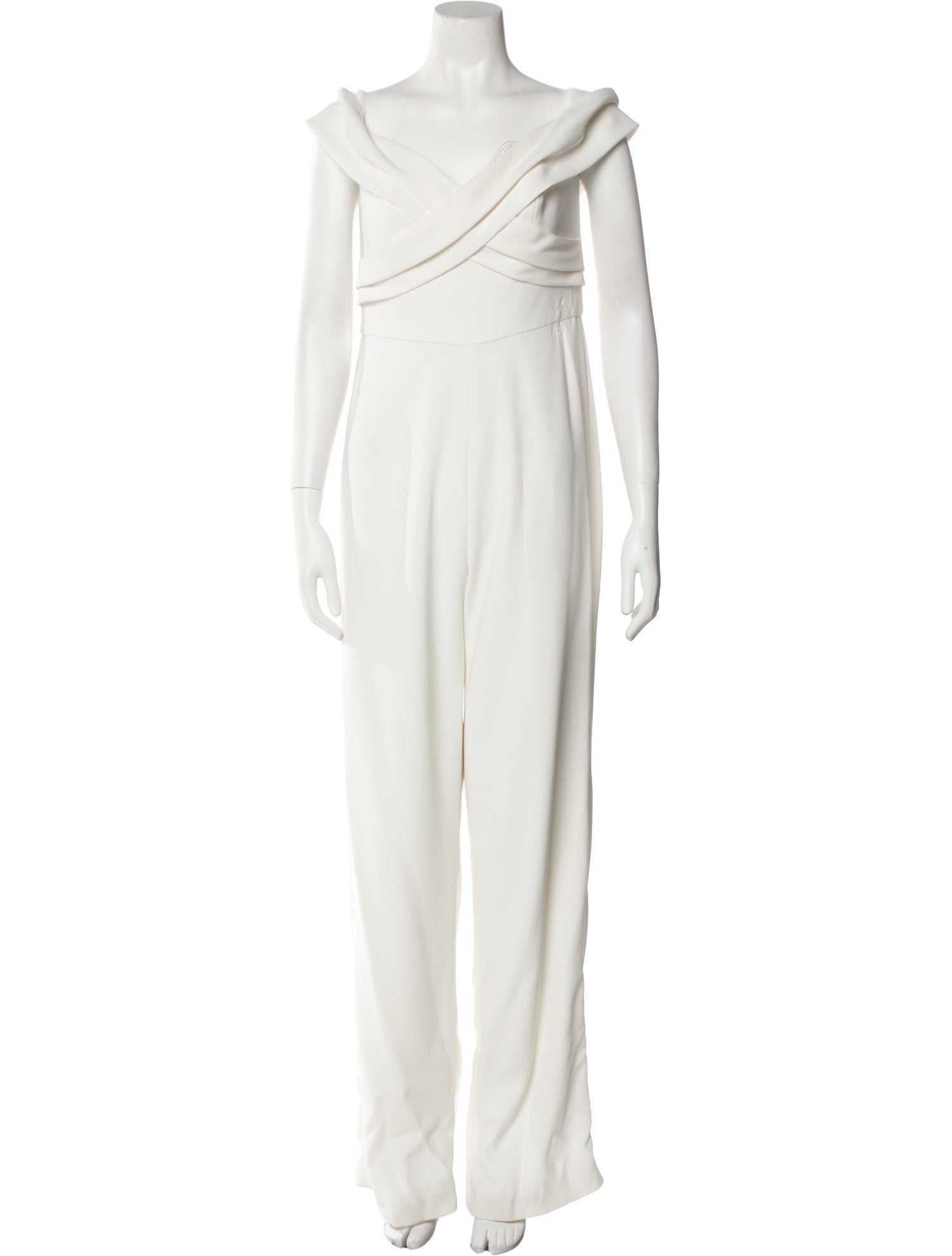 Theia Cowl Neck Jumpsuit