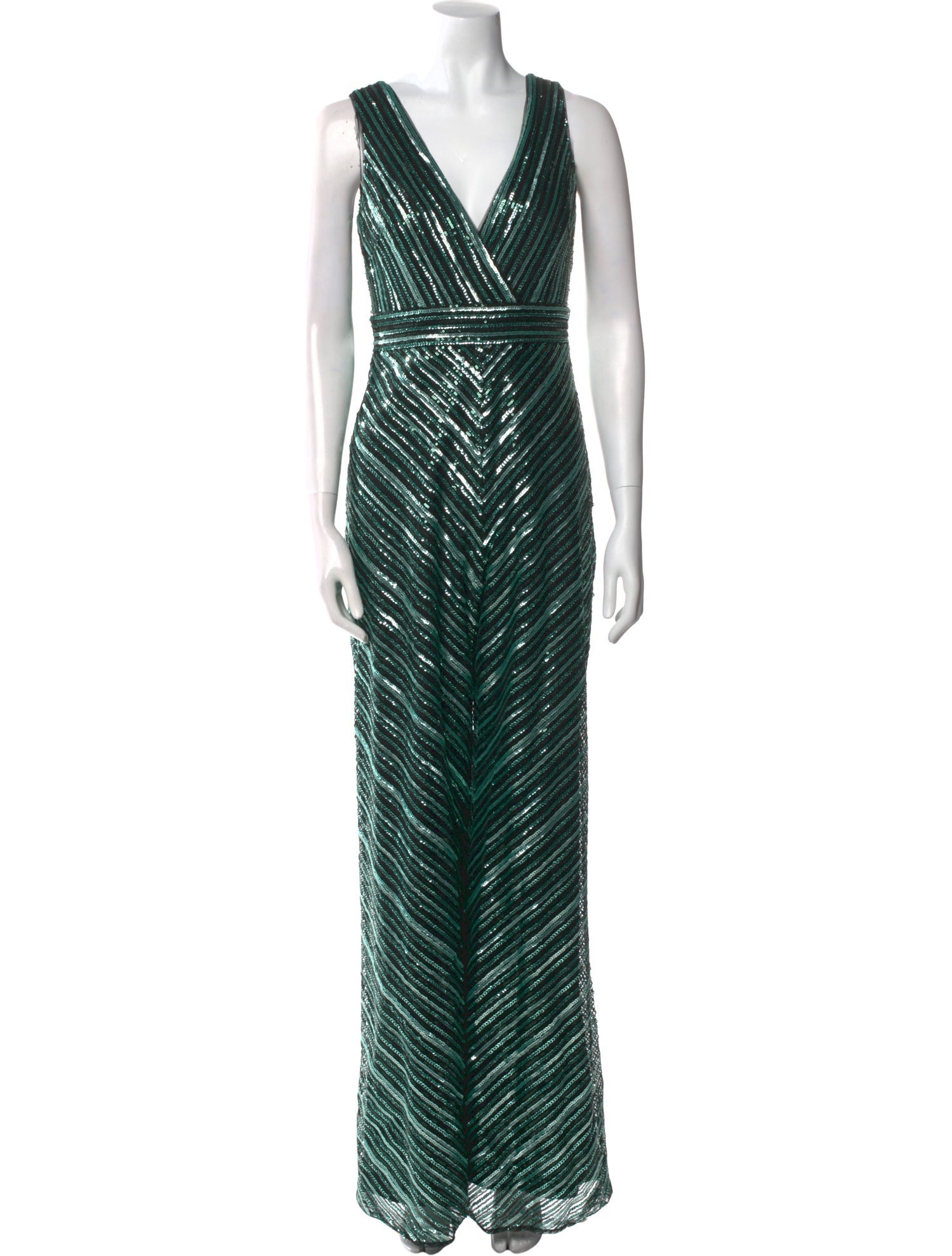 Theia V-Neck Jumpsuit