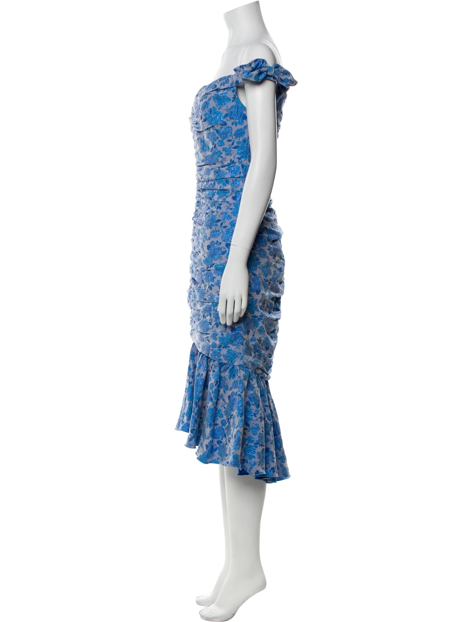 Theia Nylon Knee-Length Dress w/ Tags