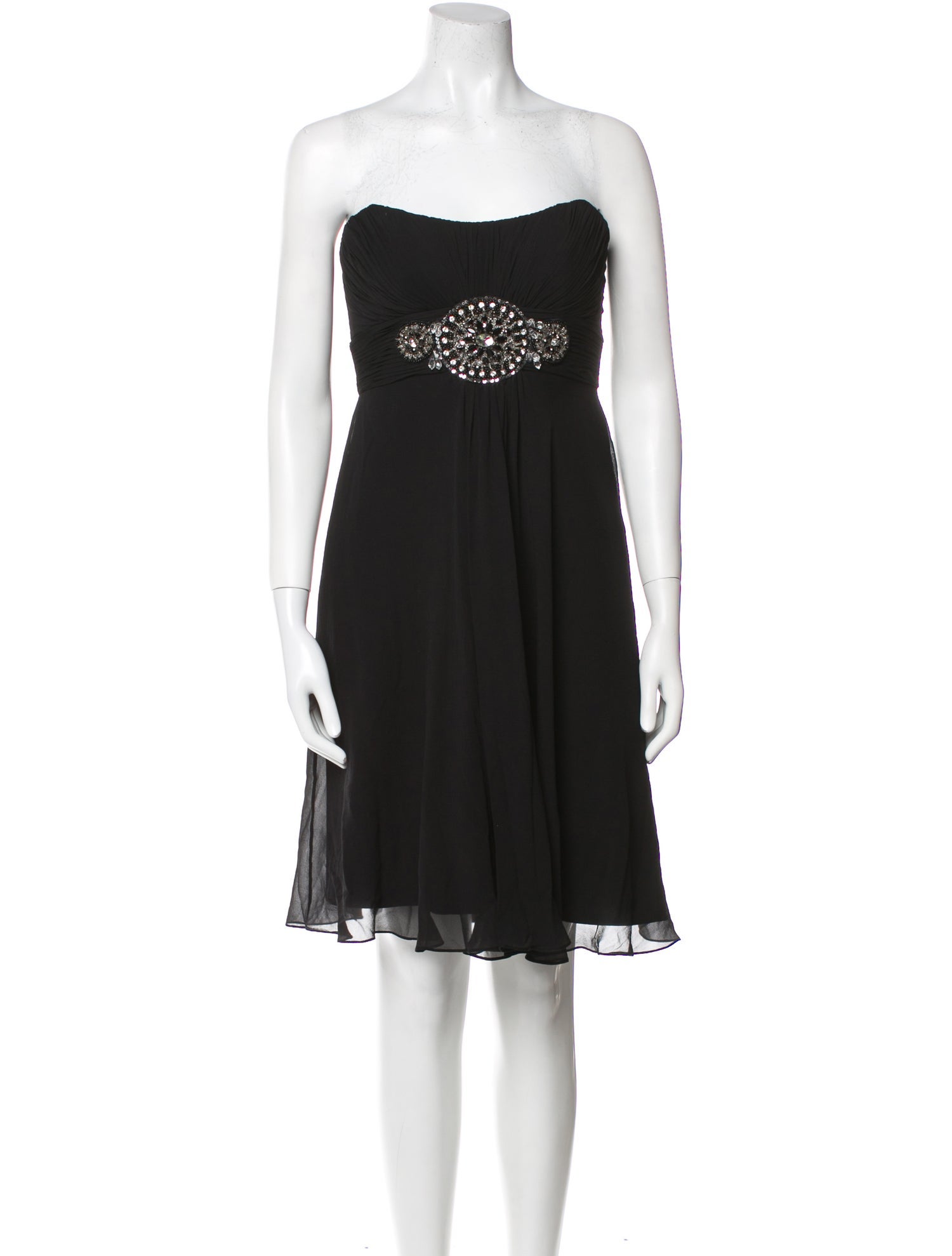 Theia Silk Mini Dress