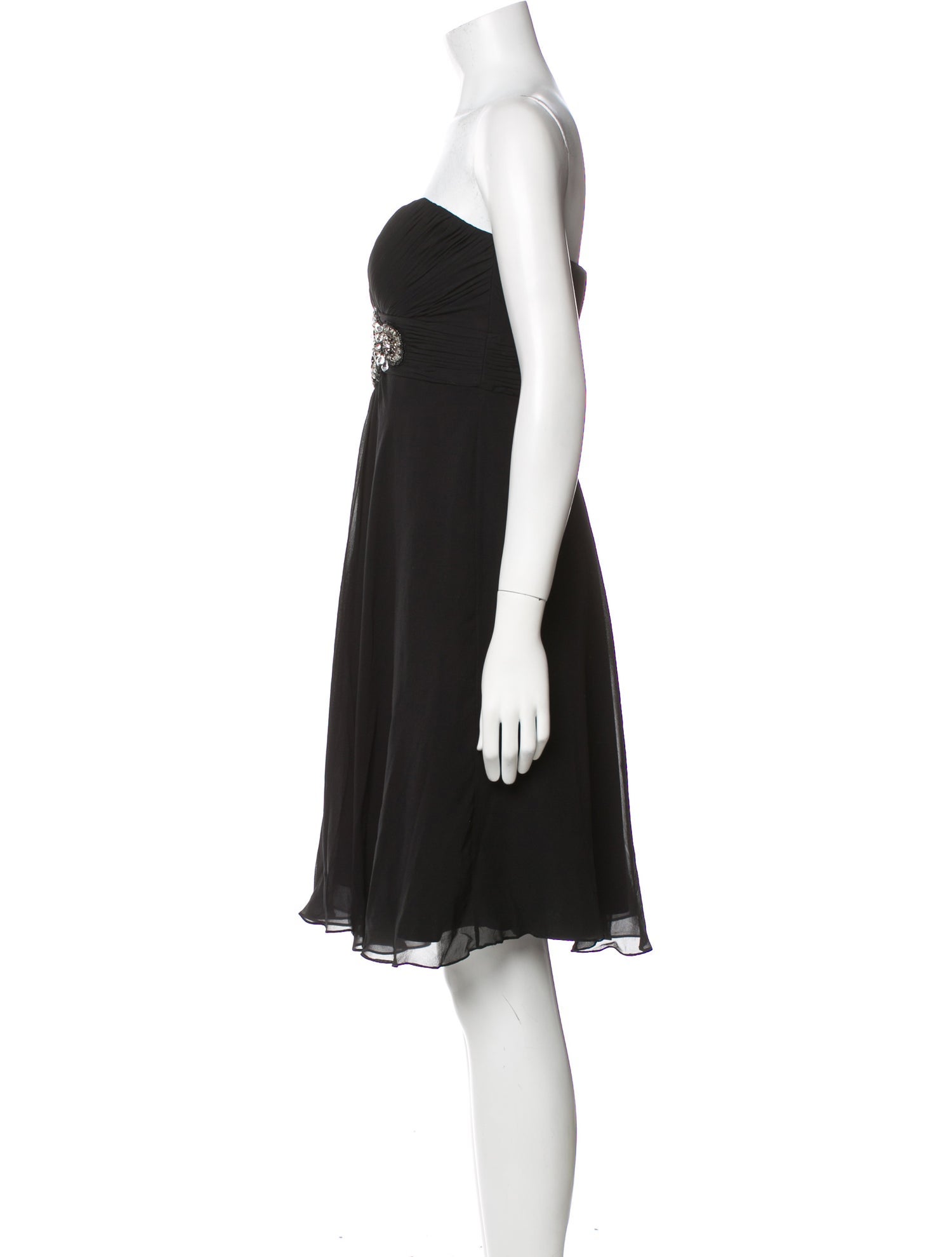 Theia Silk Mini Dress