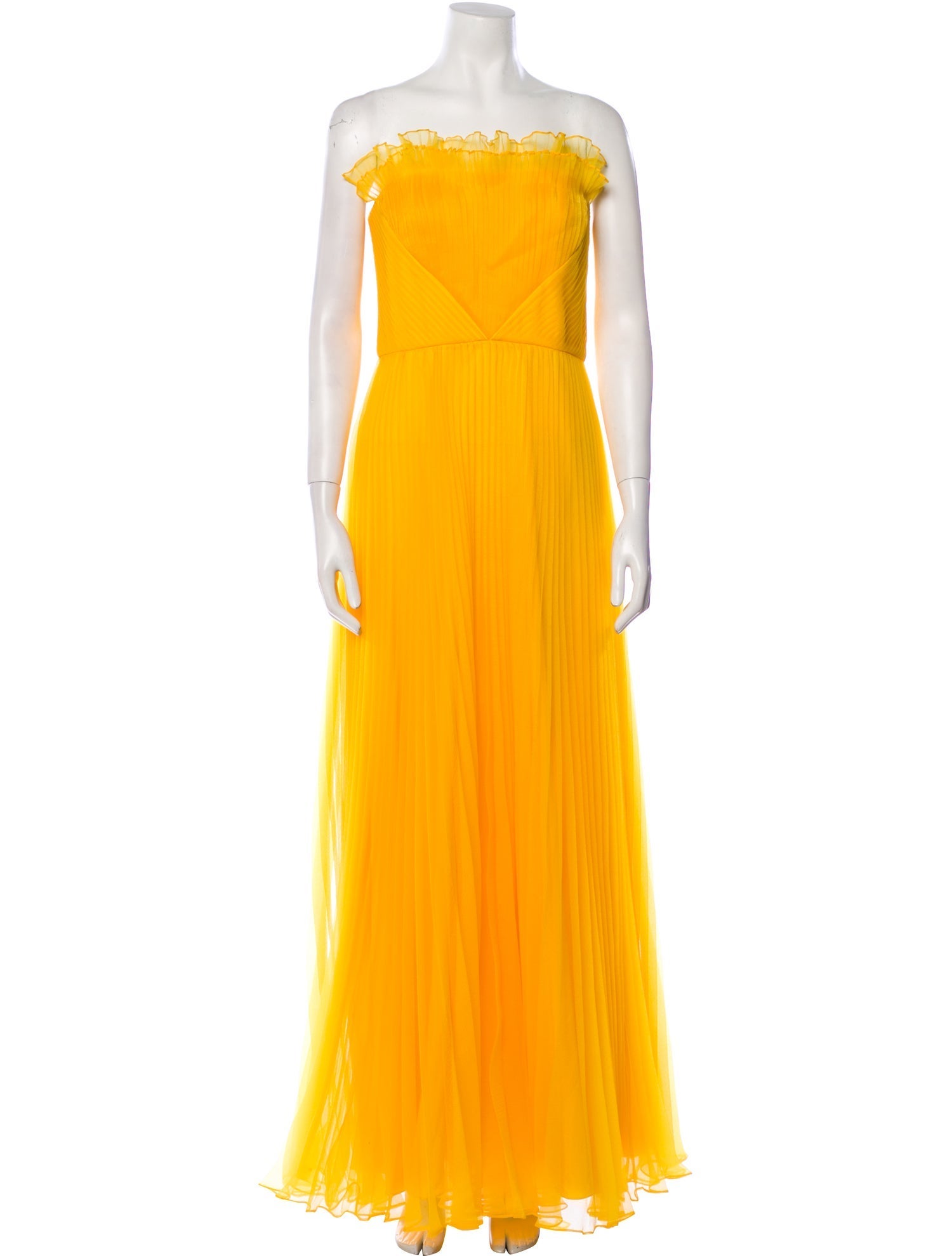 Theia Strapless Long Dress w/ Tags