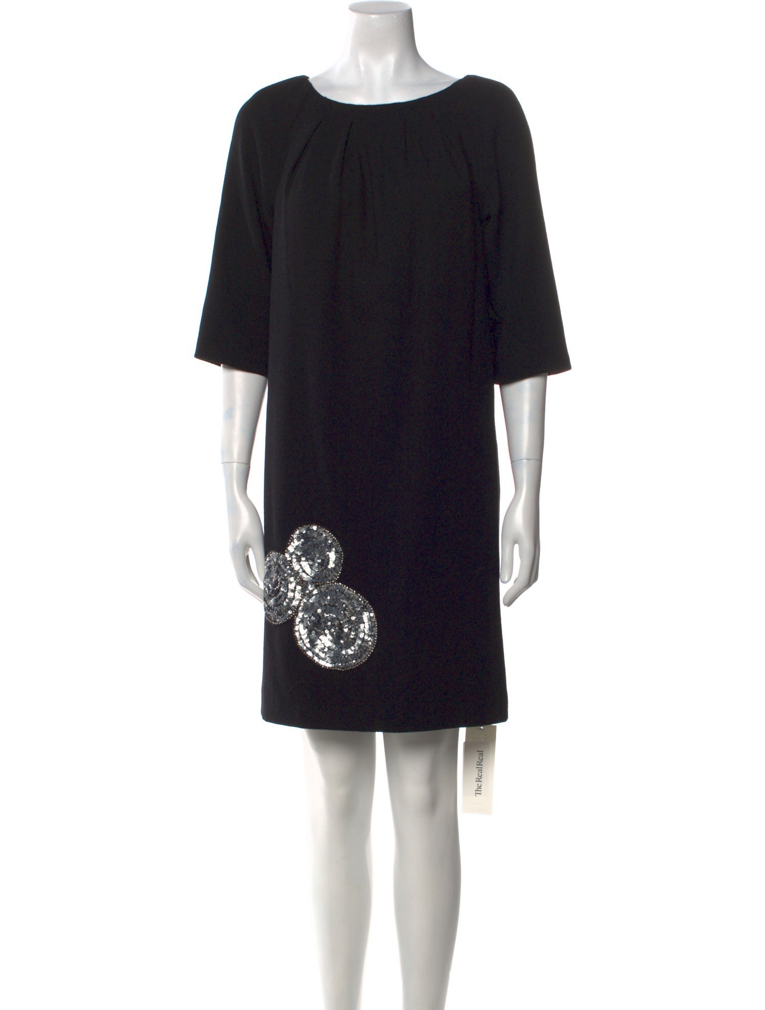 Theia Wool Mini Dress