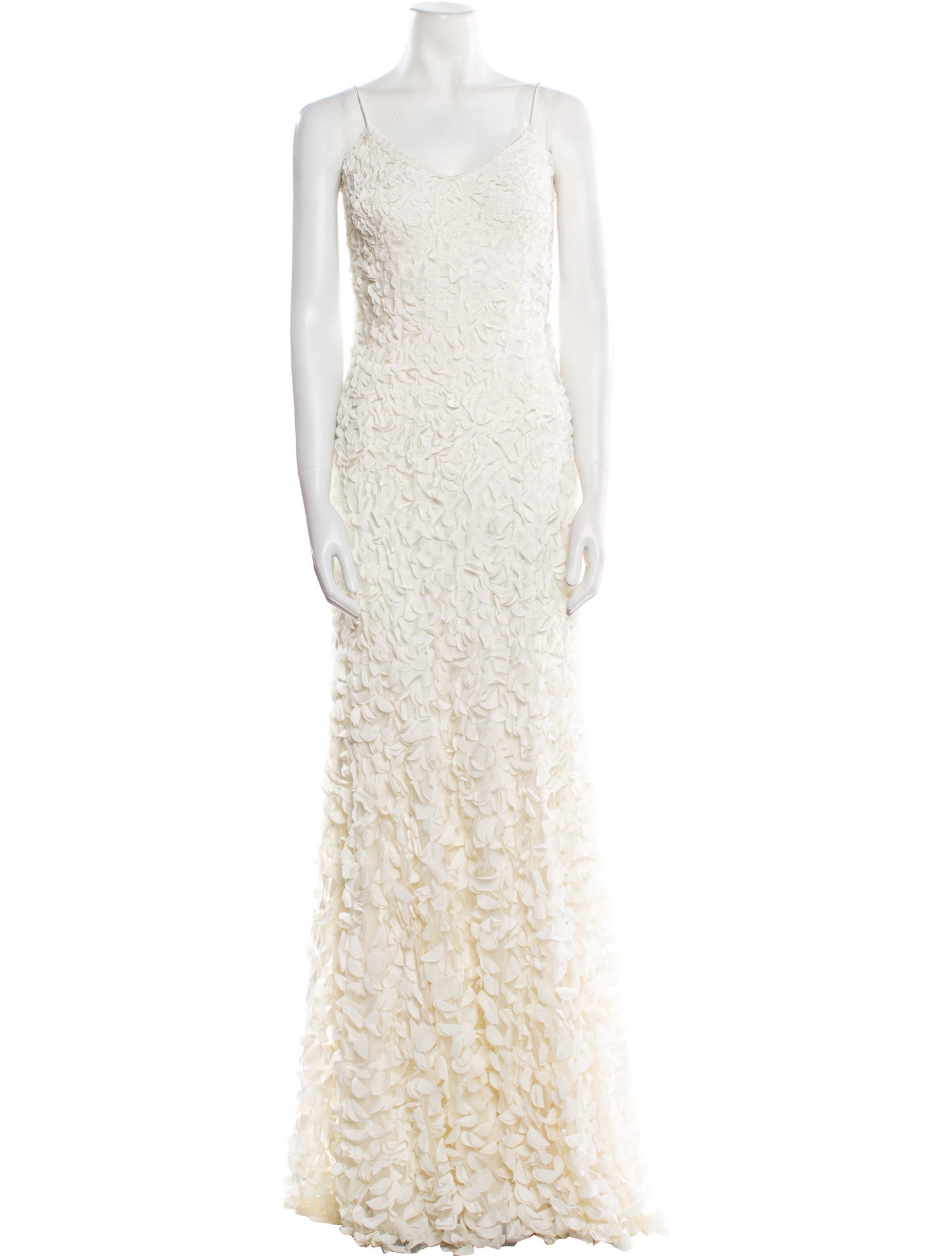 Theia Nylon Long Dress