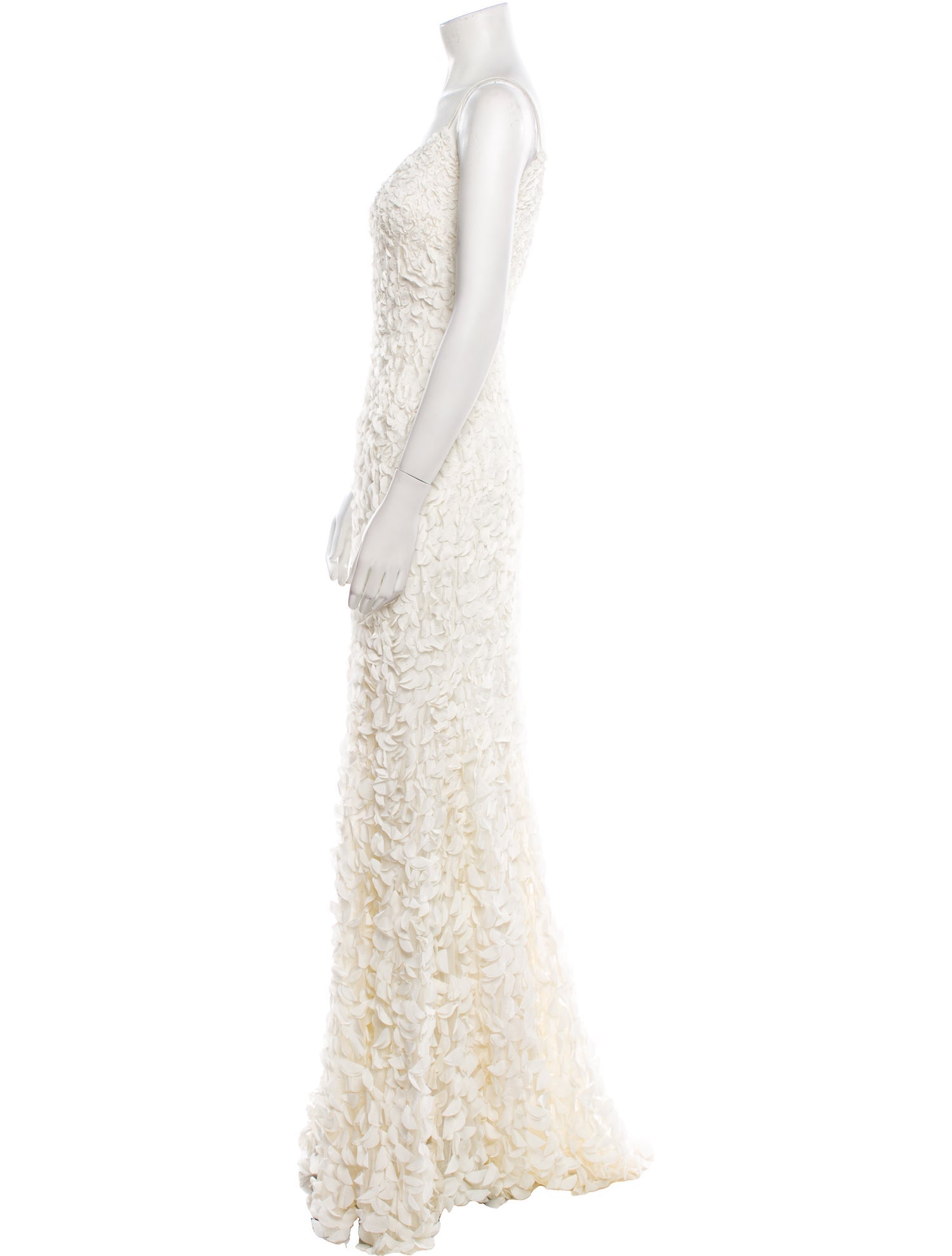 Theia Nylon Long Dress