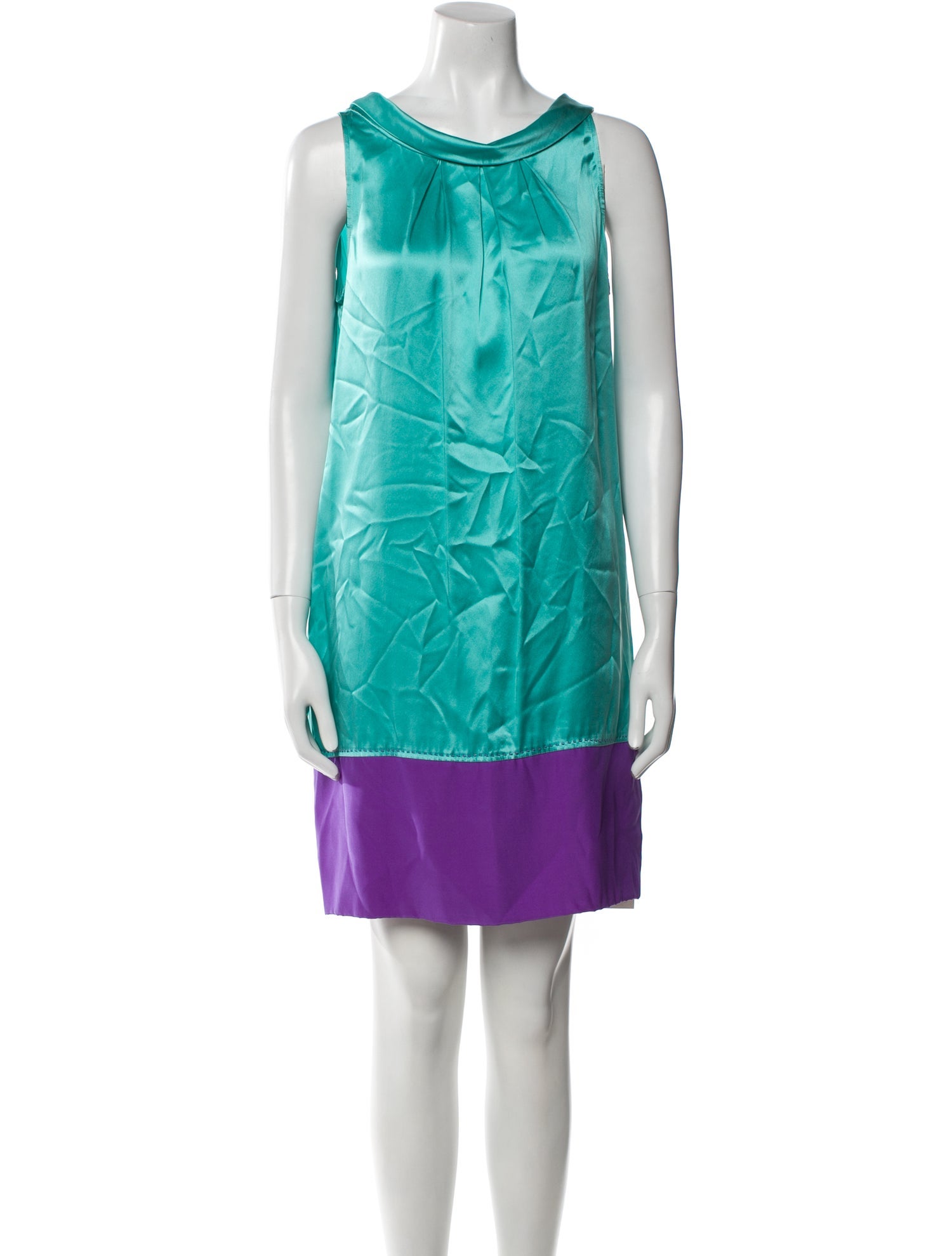 Theia Silk Mini Dress