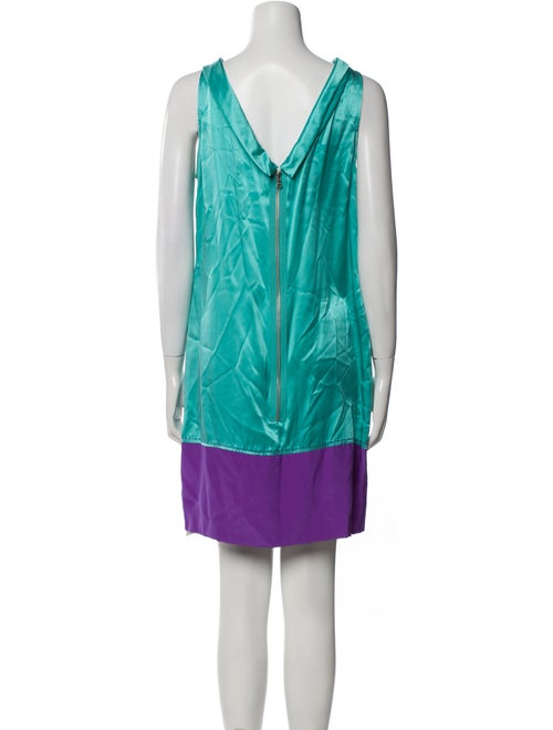 Theia Silk Mini Dress