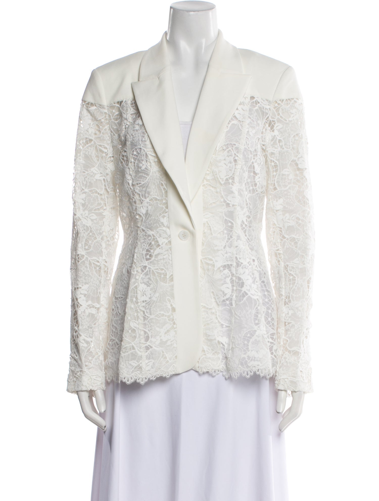 Theia Printed Evening Jacket