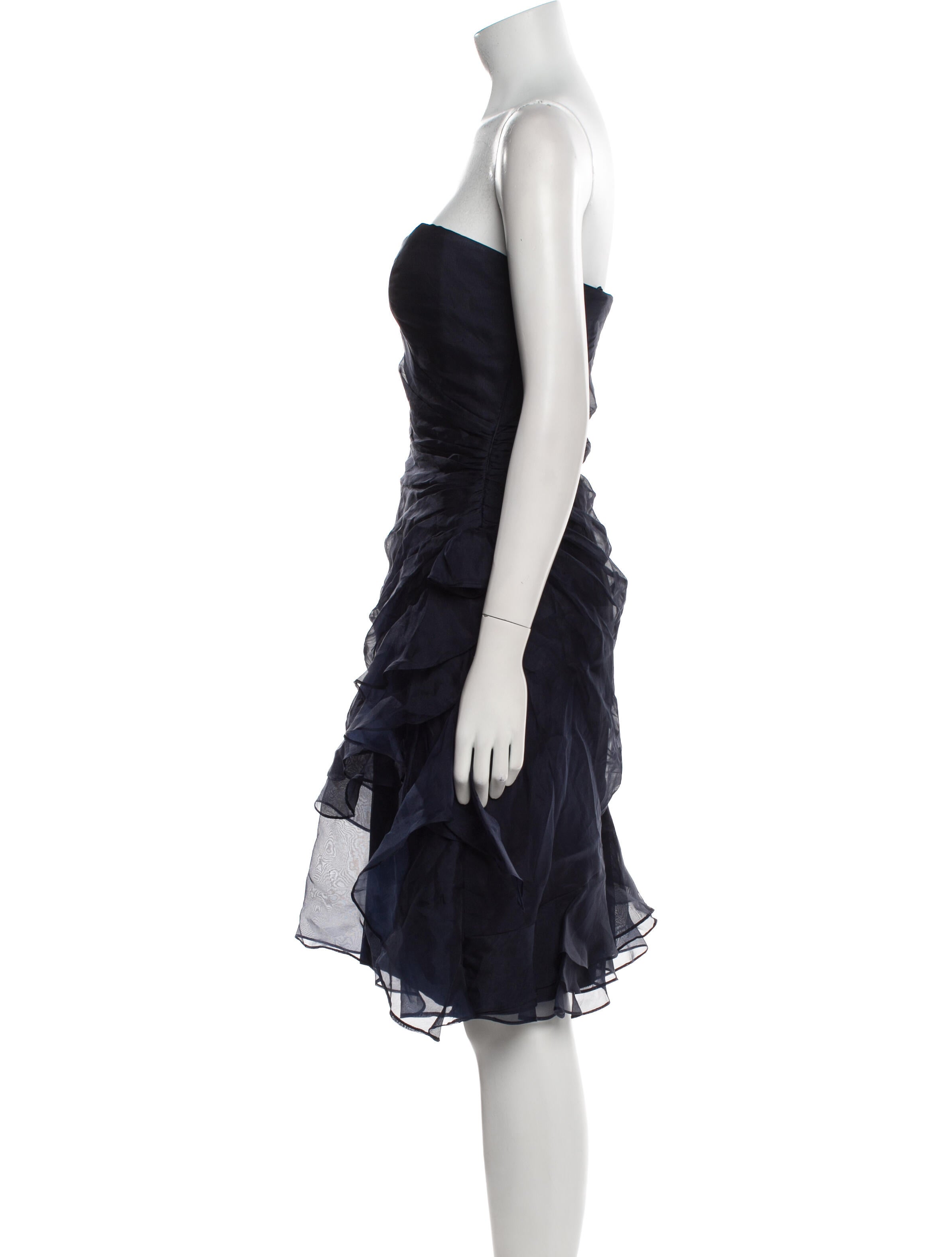 Theia Silk Mini Dress