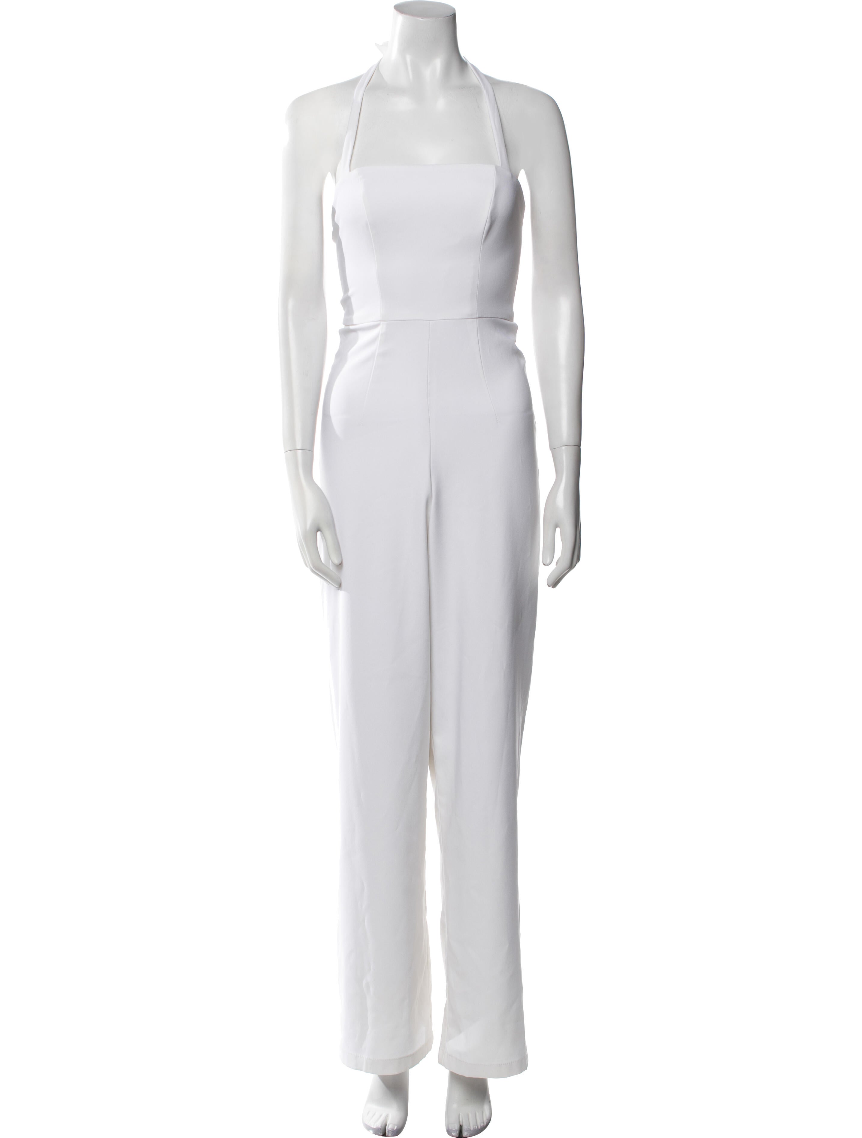 Theia Square Neckline Jumpsuit