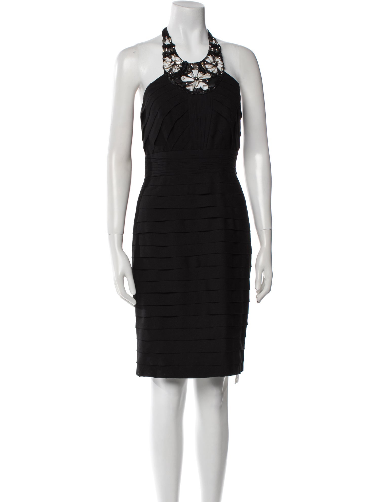 Theia Silk Mini Dress